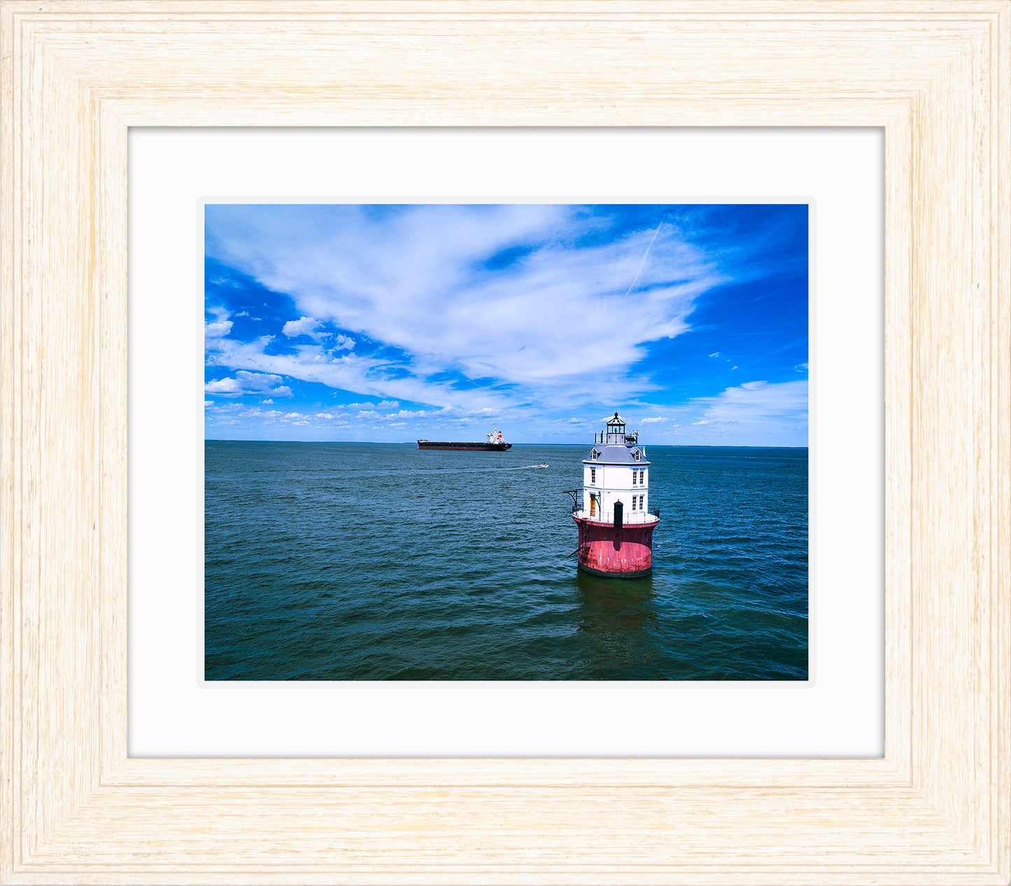 Baltimore Harbor Light -- Digital Print