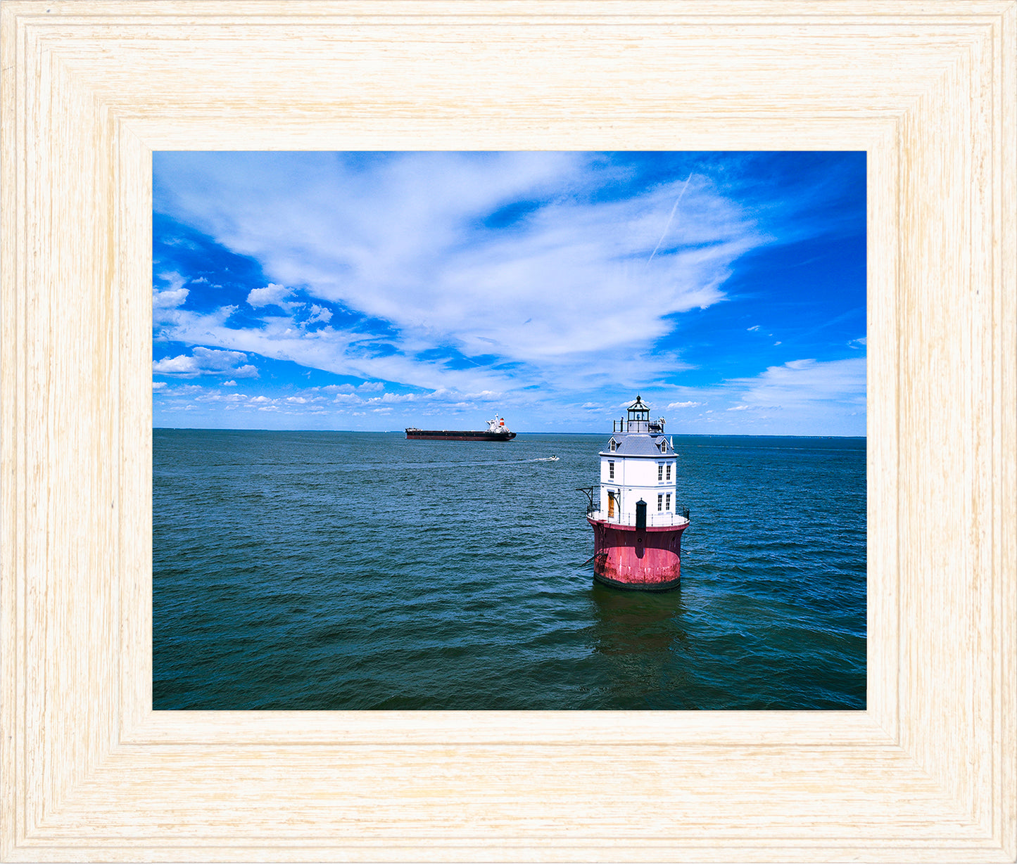 Baltimore Harbor Light -- Digital Print
