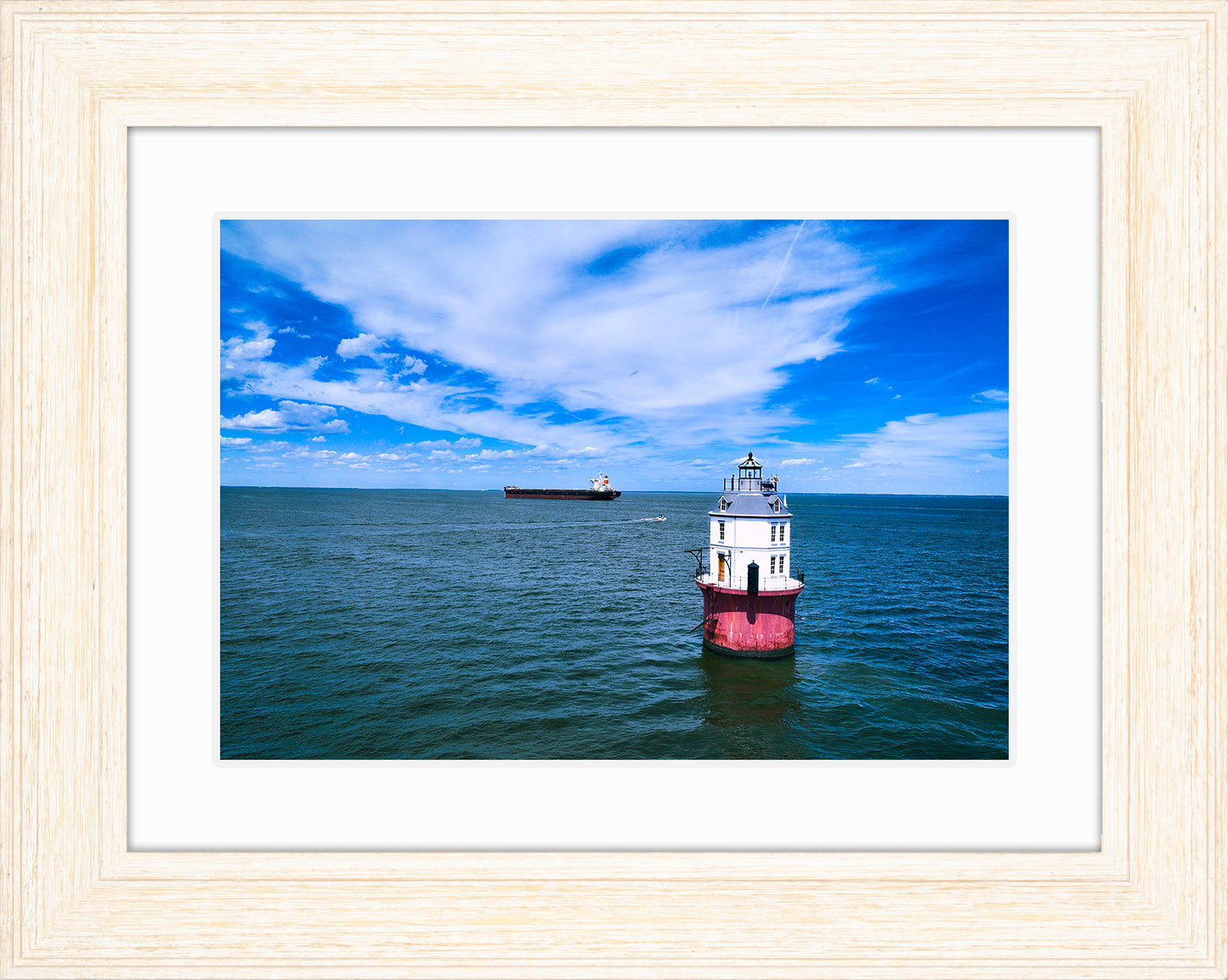 Baltimore Harbor Light -- Digital Print