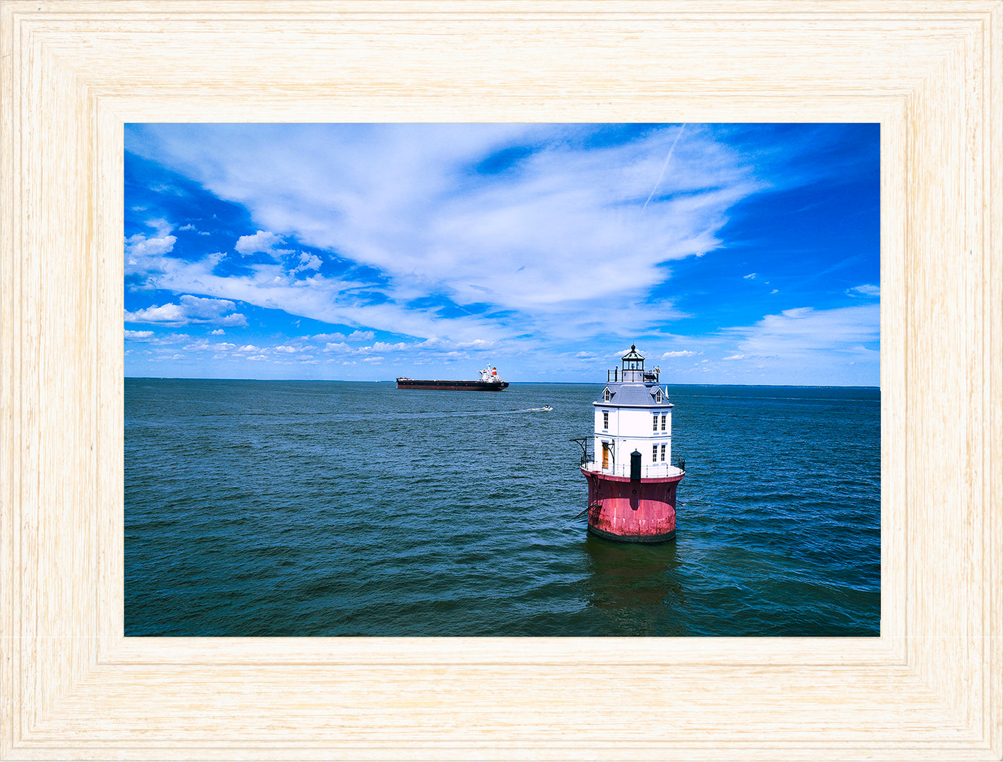 Baltimore Harbor Light -- Digital Print