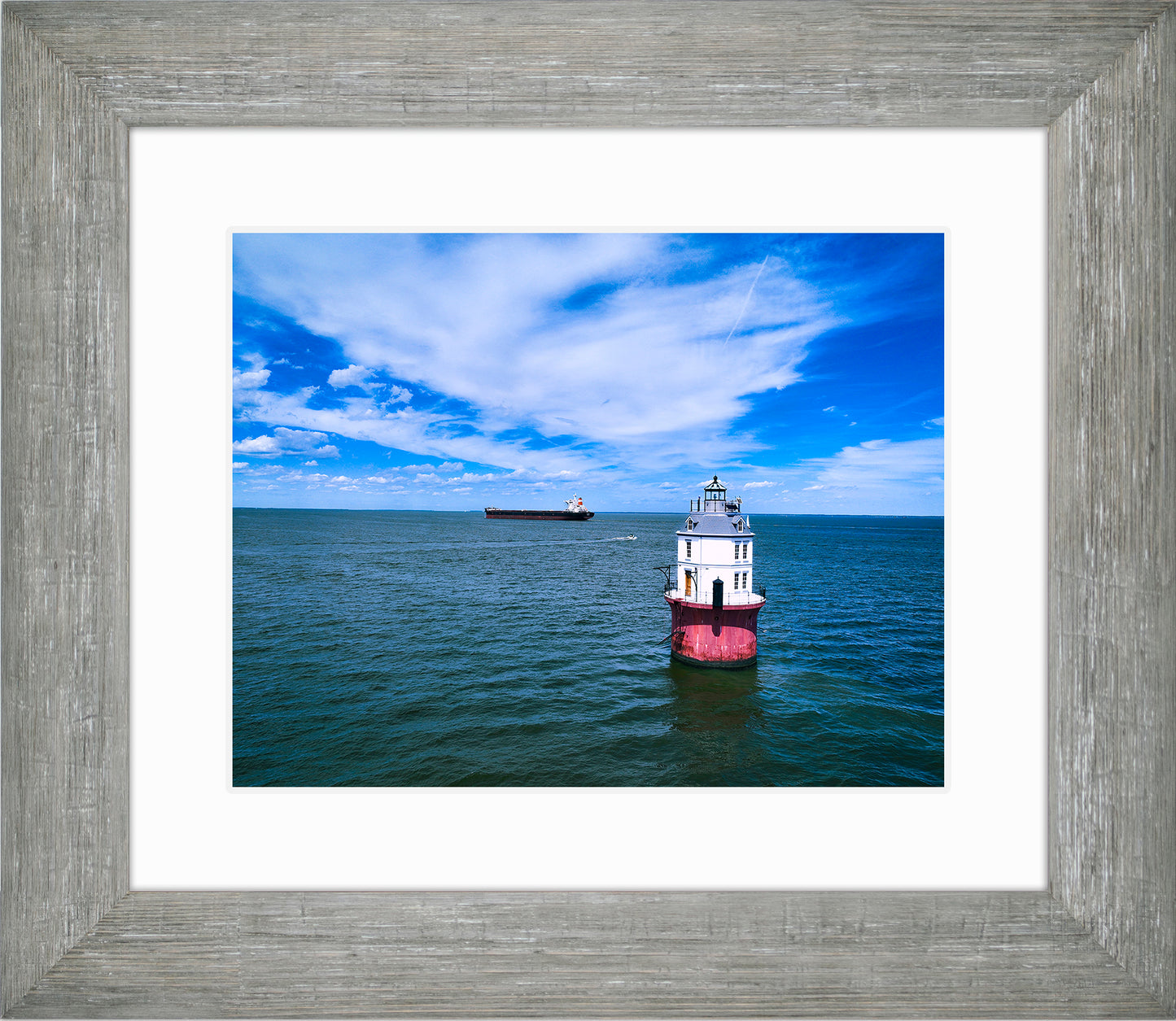 Baltimore Harbor Light -- Digital Print
