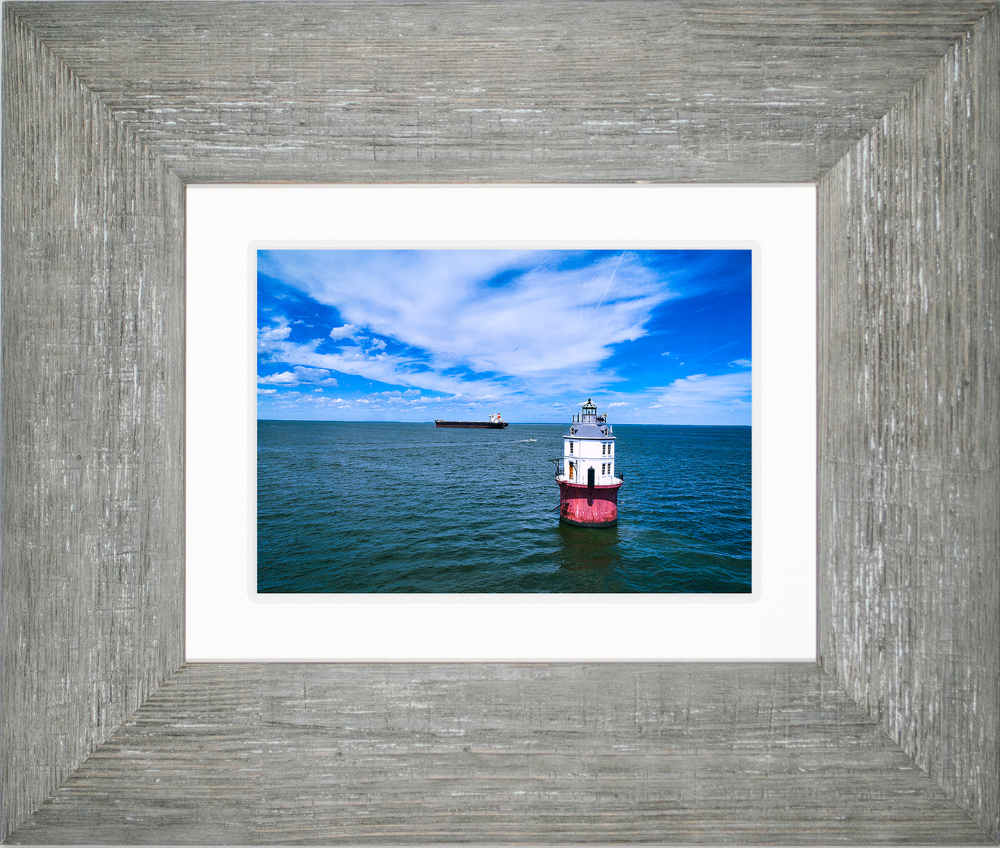 Baltimore Harbor Light -- Digital Print