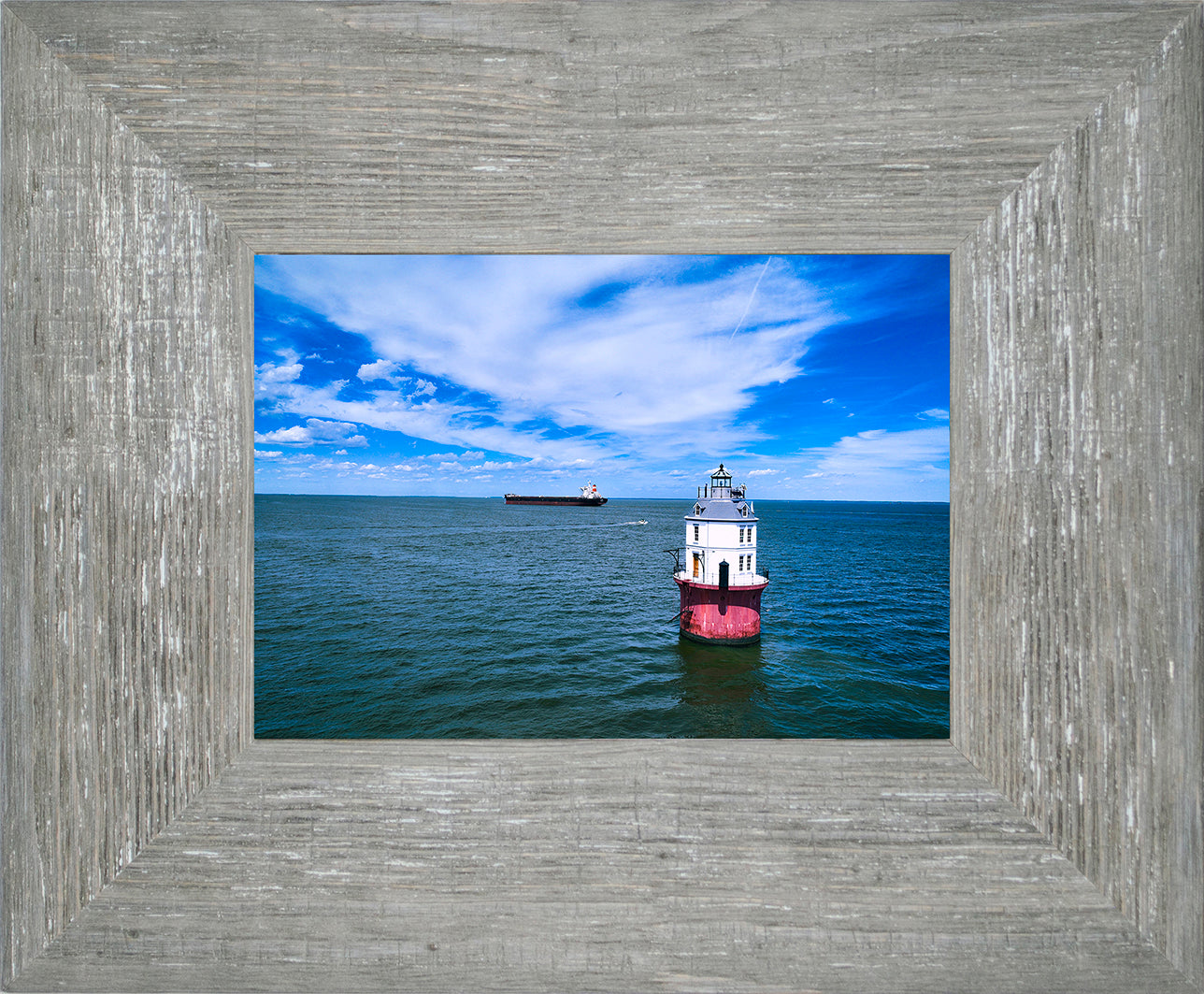 Baltimore Harbor Light -- Digital Print
