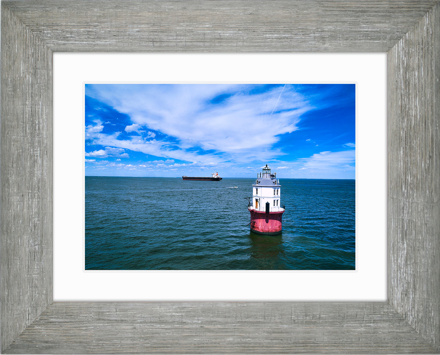 Baltimore Harbor Light -- Digital Print