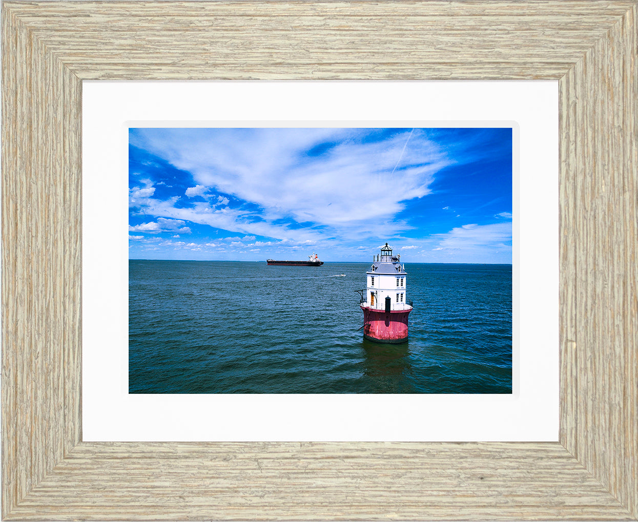 Baltimore Harbor Light -- Digital Print