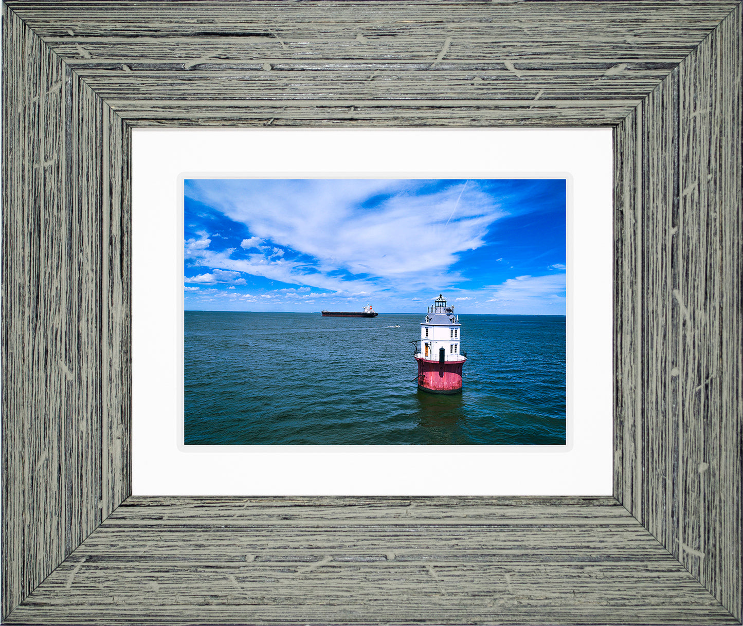 Baltimore Harbor Light -- Digital Print