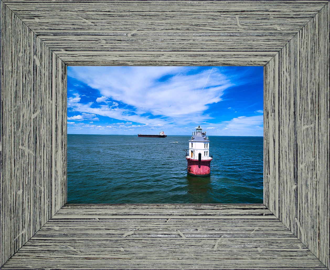 Baltimore Harbor Light -- Digital Print