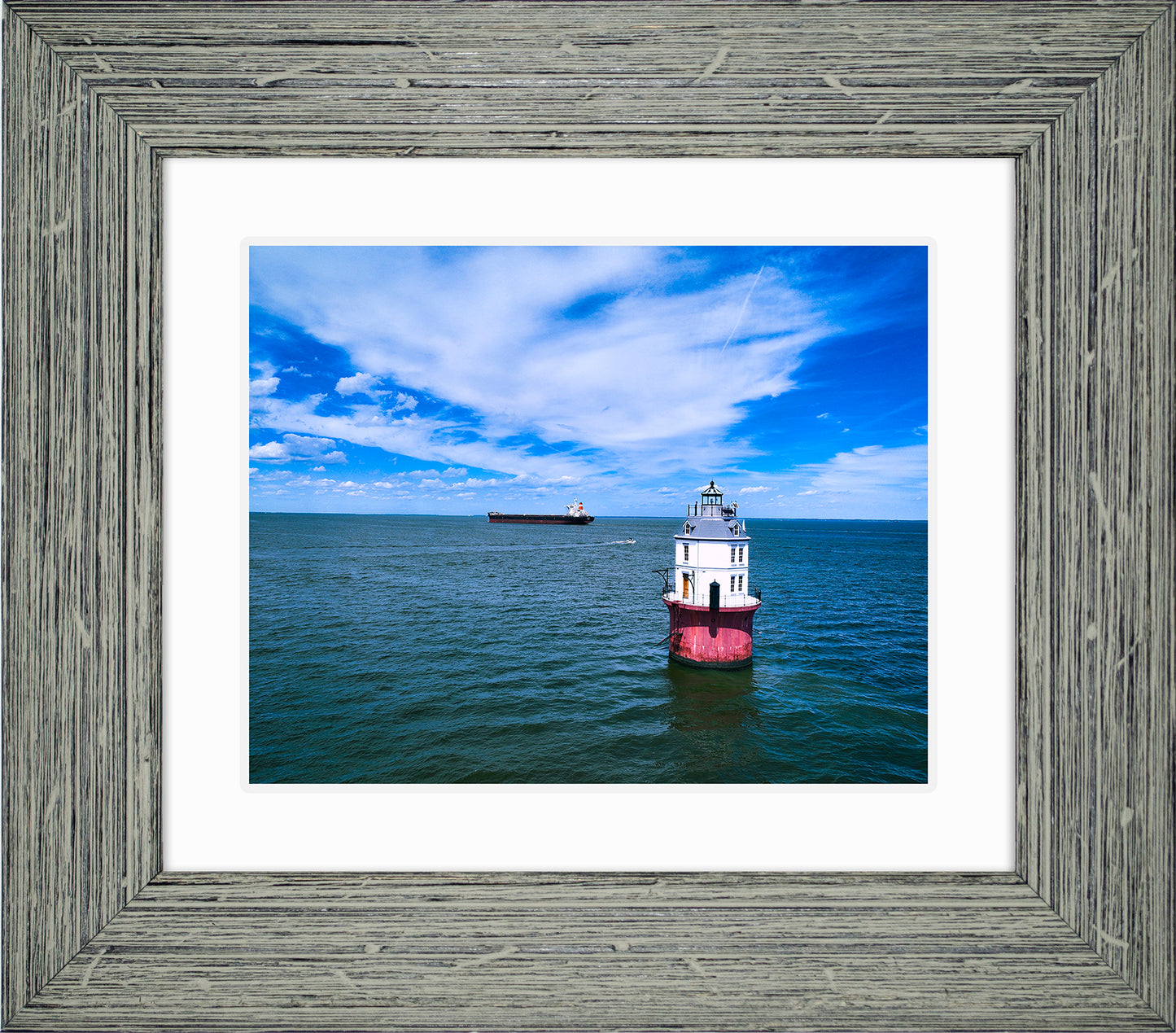 Baltimore Harbor Light -- Digital Print