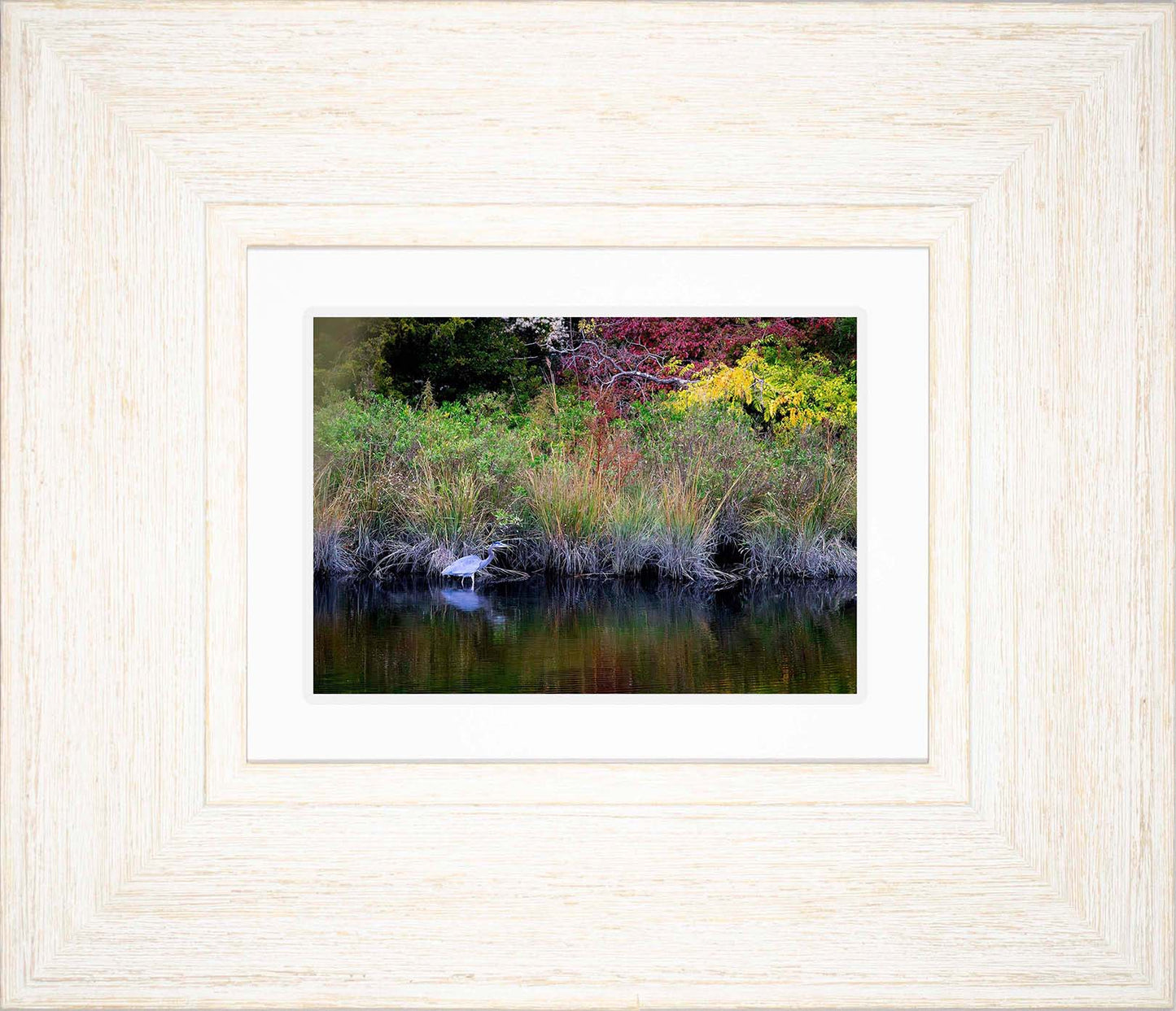 Cadle Creek Heron (Landscape) -- Digital Print