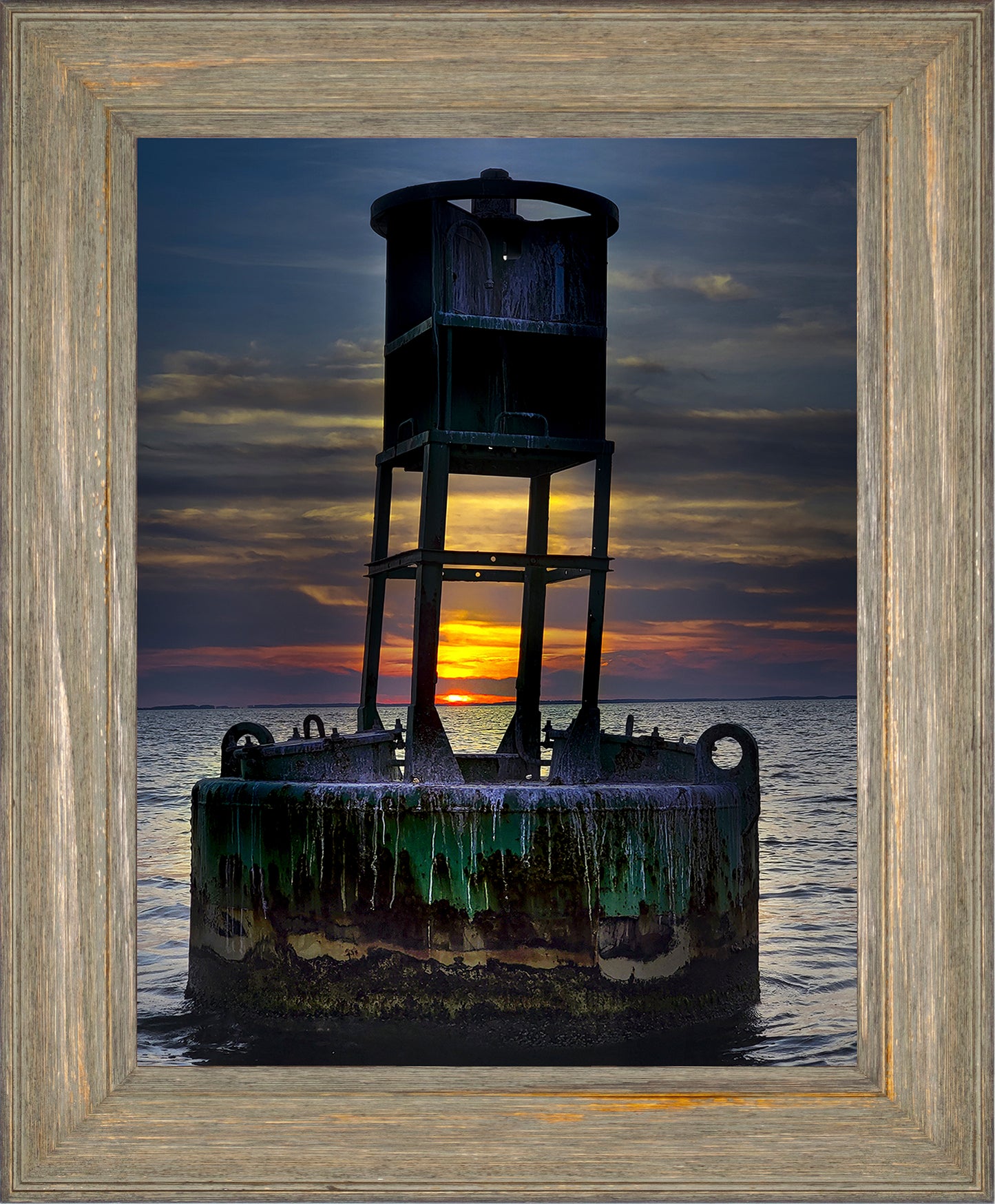 Grunge Buoy -- Digital Print