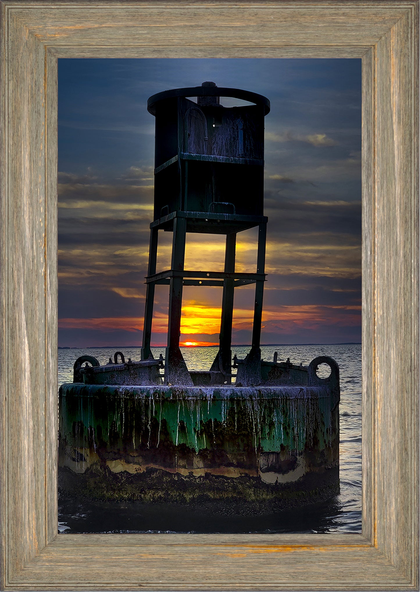 Grunge Buoy -- Digital Print