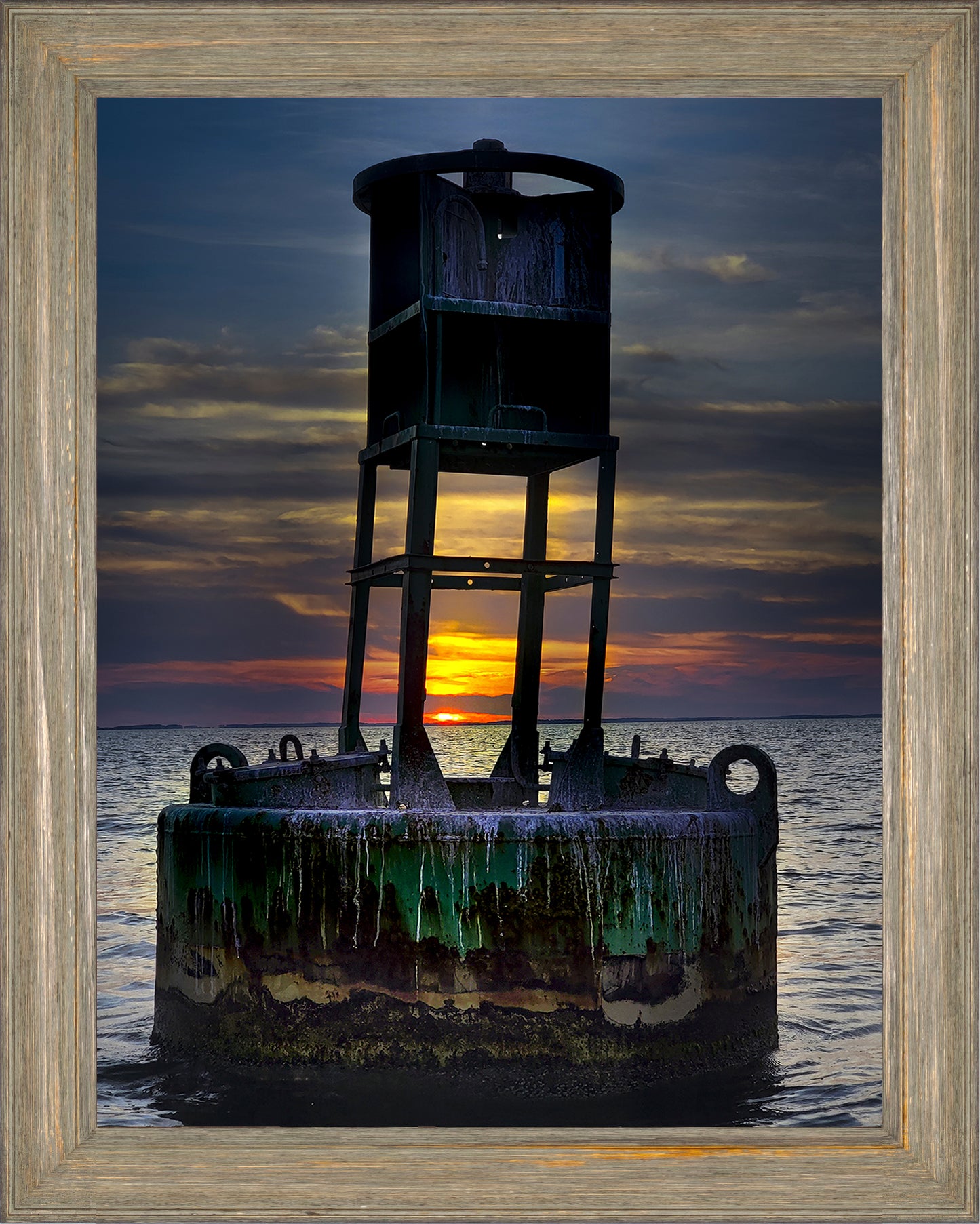 Grunge Buoy -- Digital Print