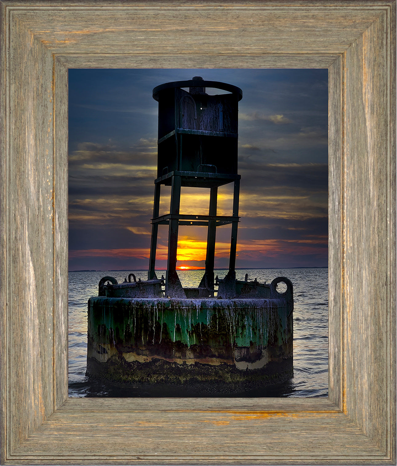 Grunge Buoy -- Digital Print