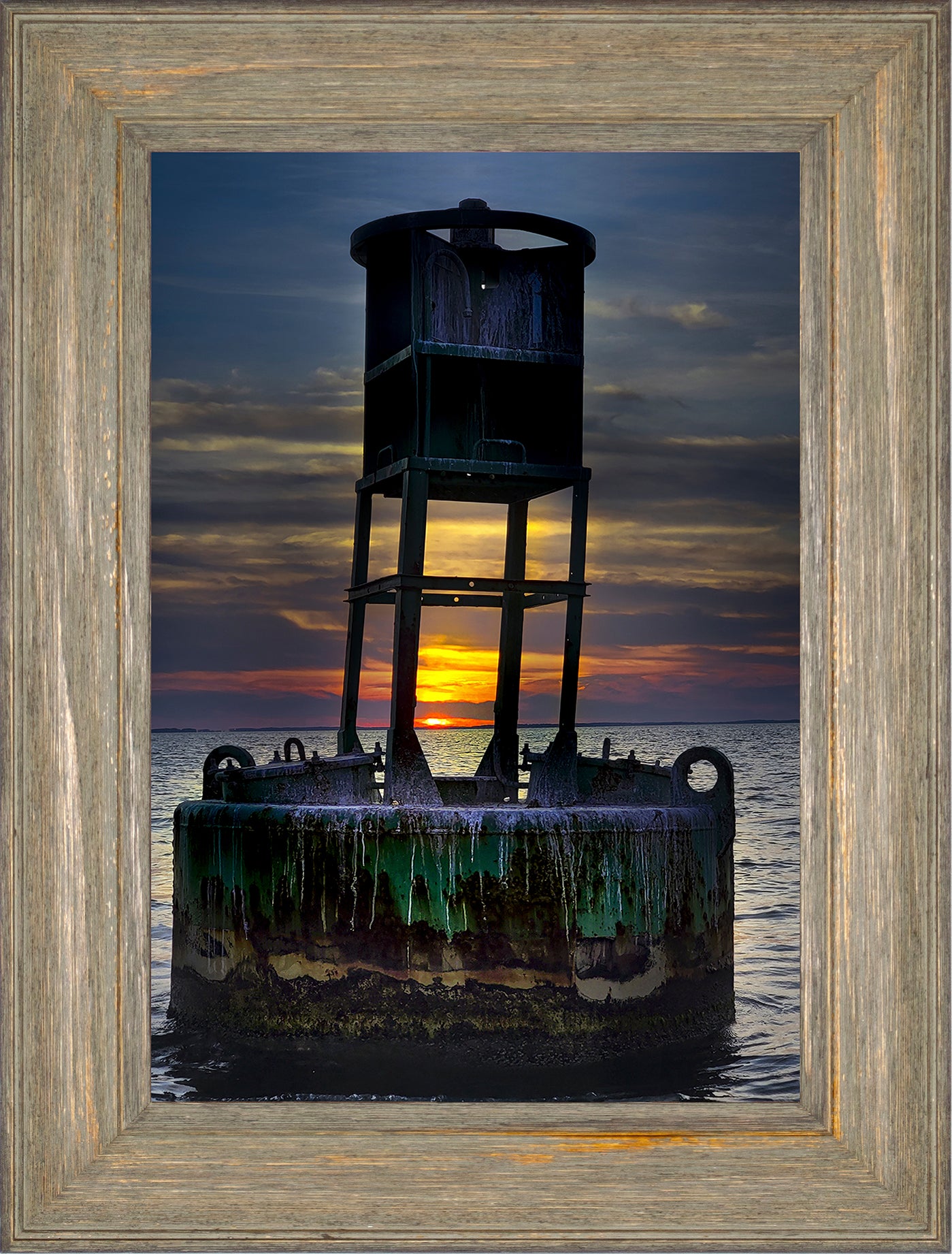Grunge Buoy -- Digital Print