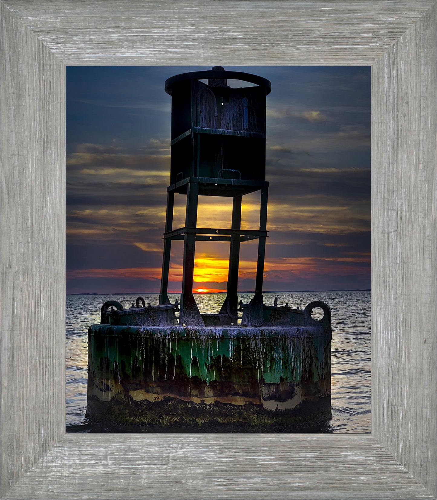Grunge Buoy -- Digital Print