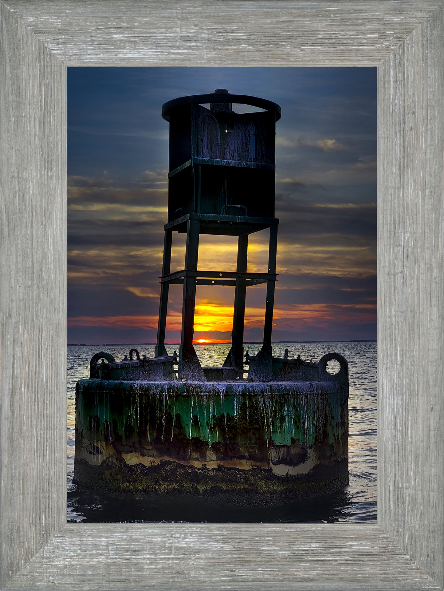 Grunge Buoy -- Digital Print