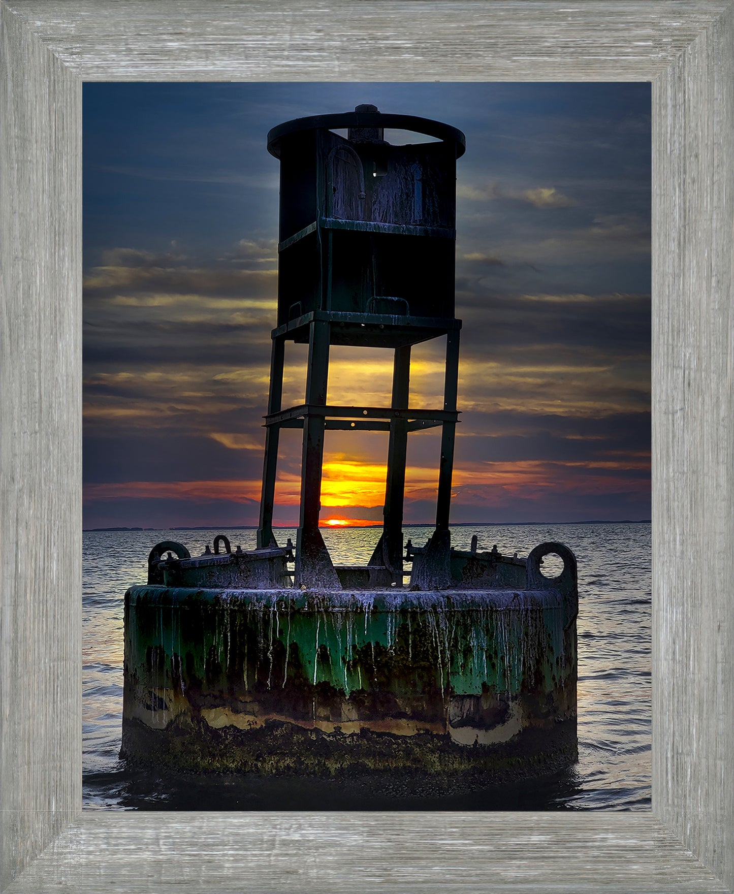Grunge Buoy -- Digital Print