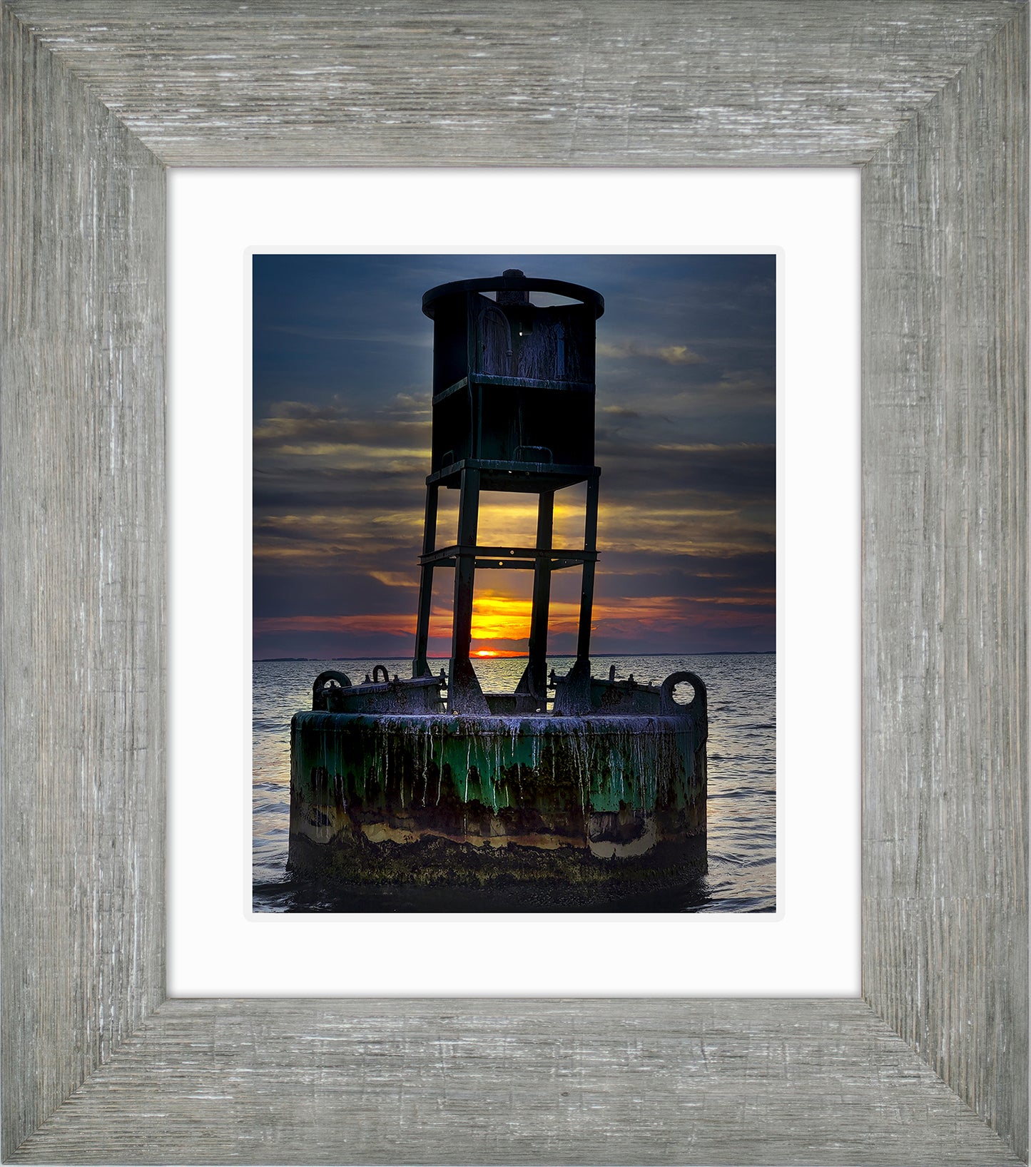 Grunge Buoy -- Digital Print