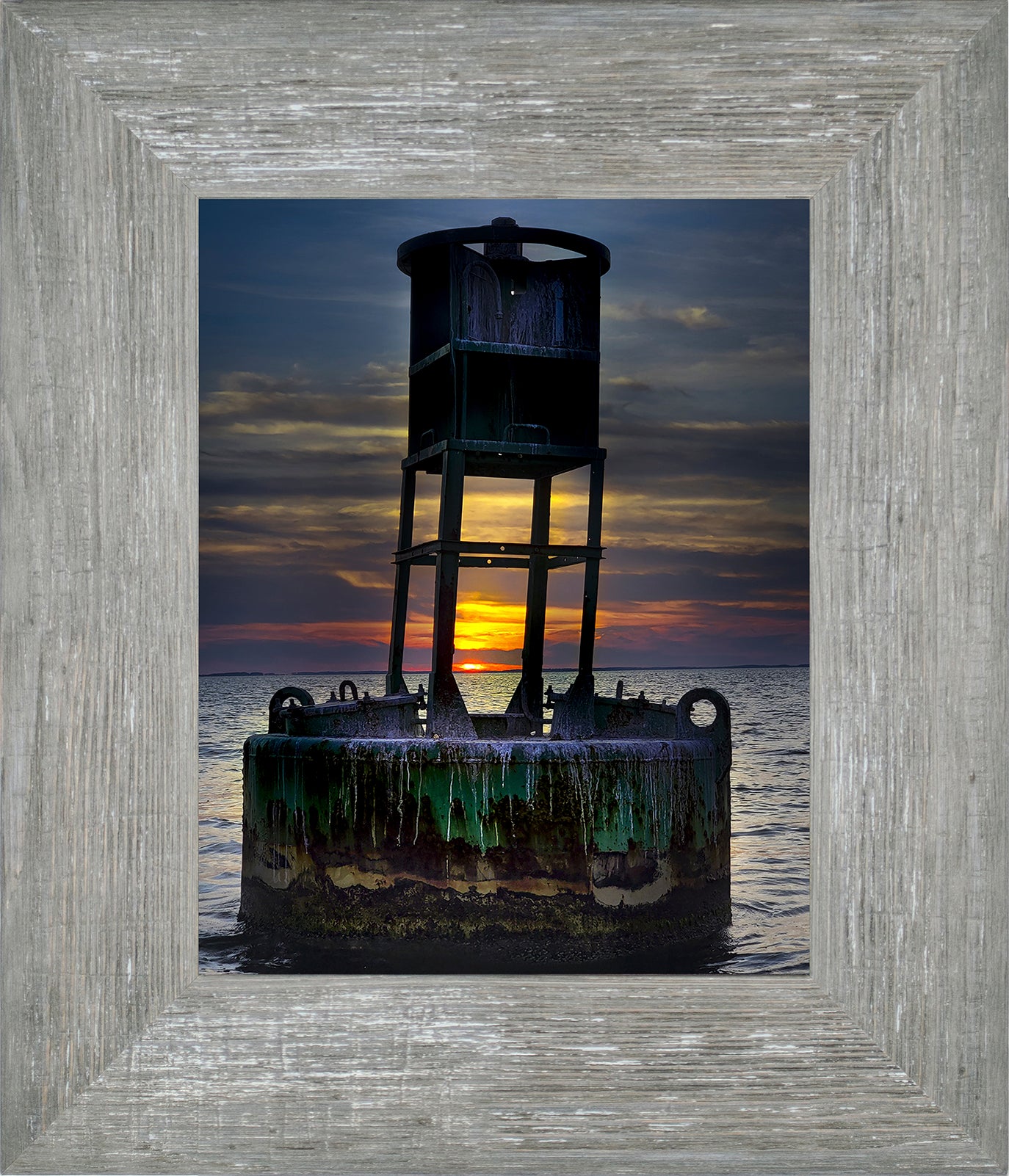 Grunge Buoy -- Digital Print