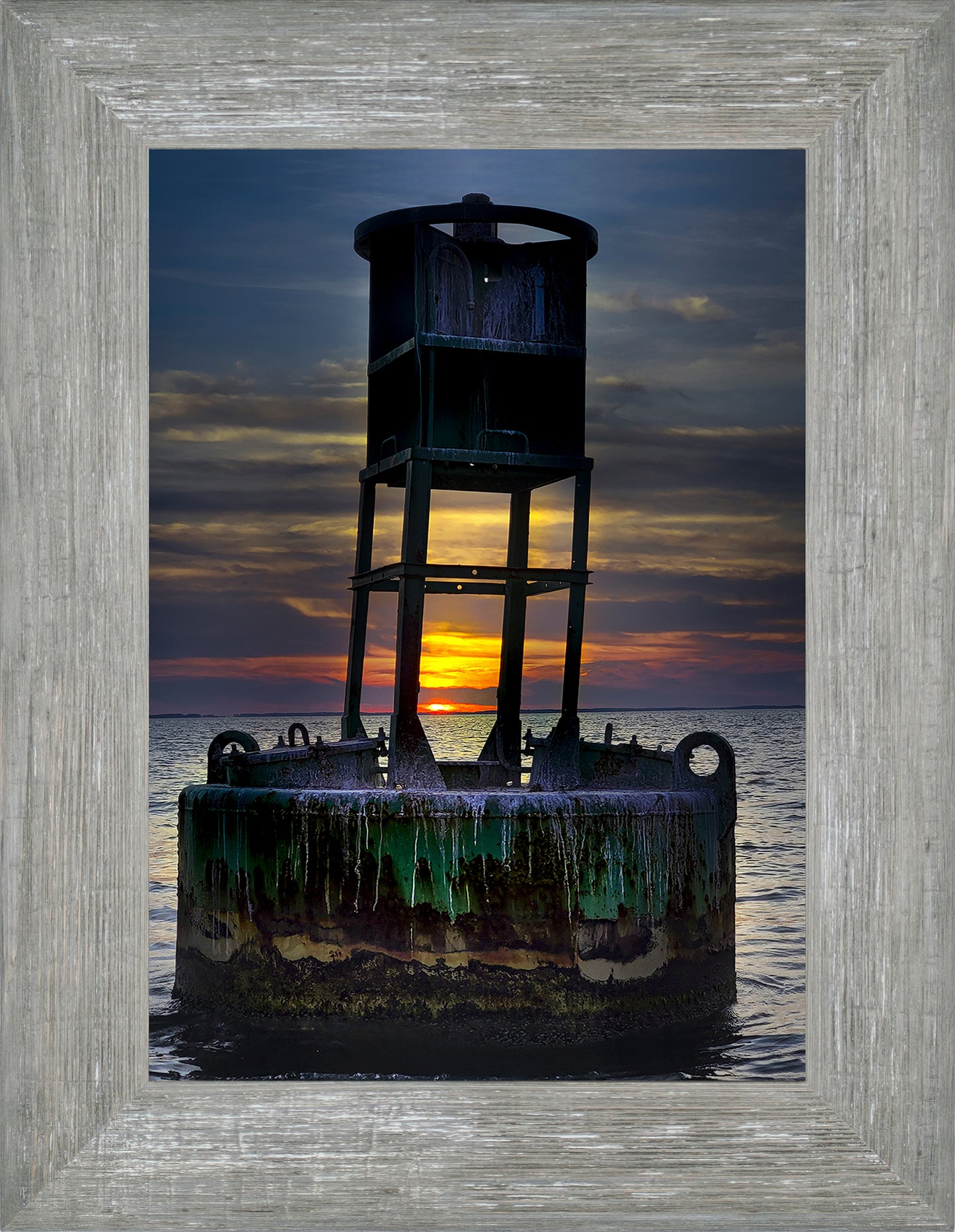Grunge Buoy -- Digital Print