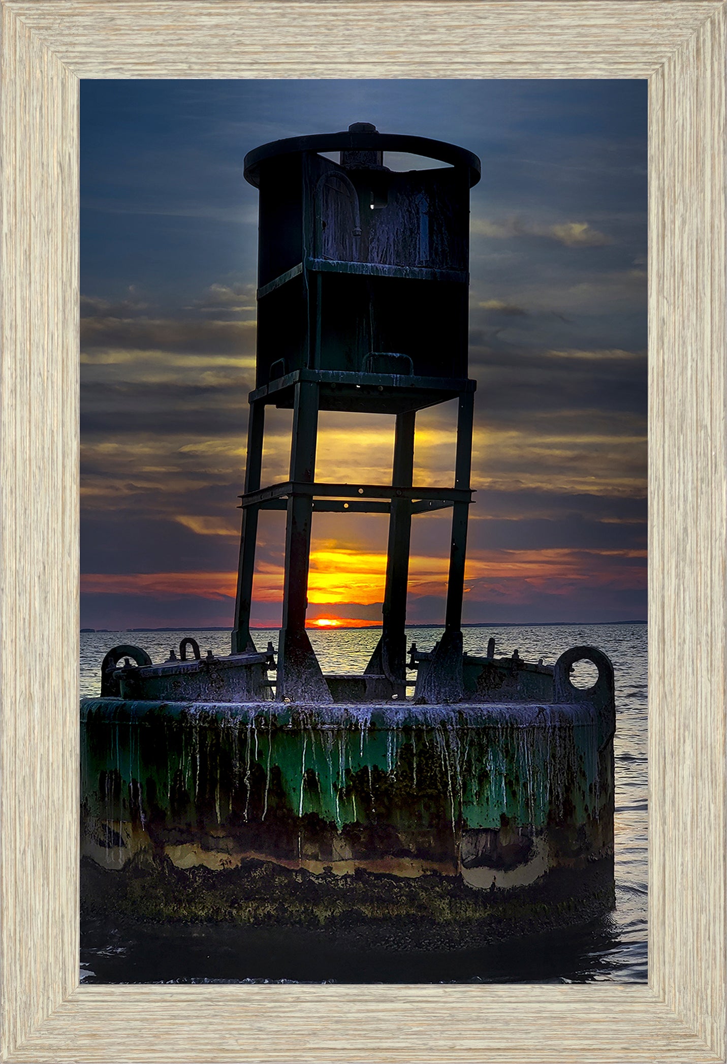 Grunge Buoy -- Digital Print