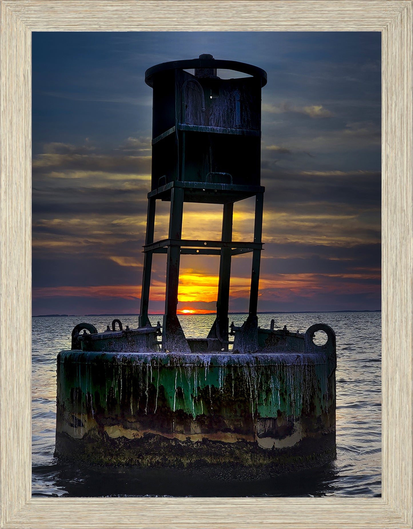 Grunge Buoy -- Digital Print