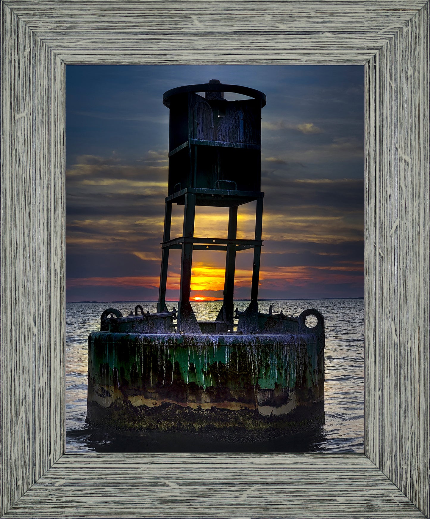 Grunge Buoy -- Digital Print