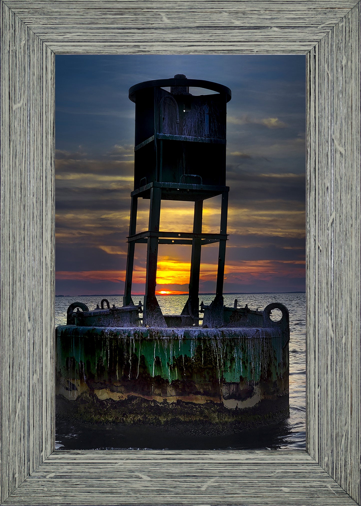 Grunge Buoy -- Digital Print