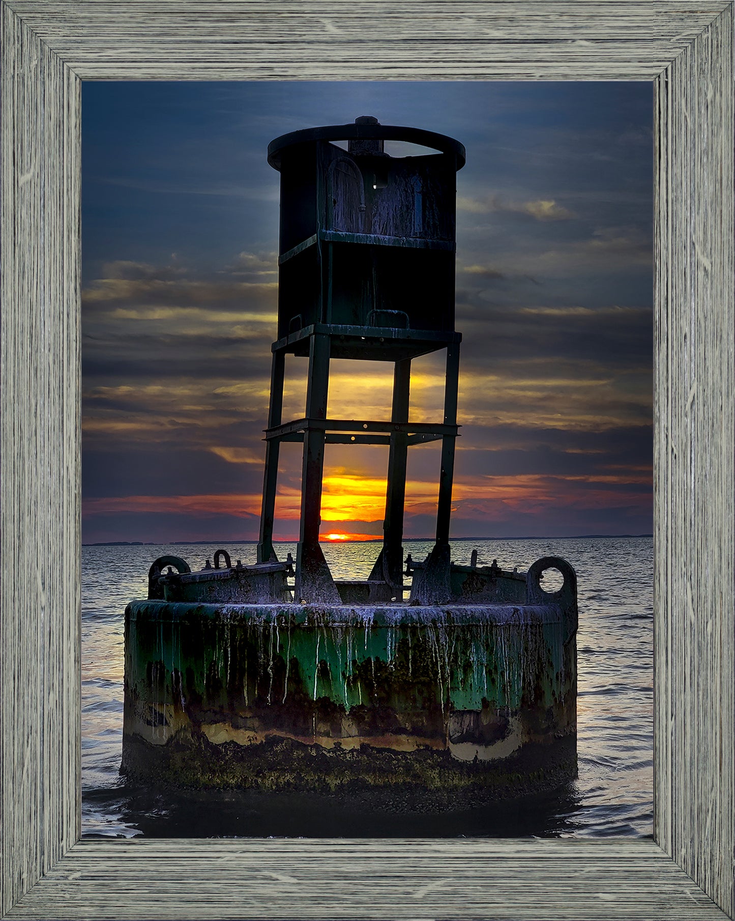 Grunge Buoy -- Digital Print