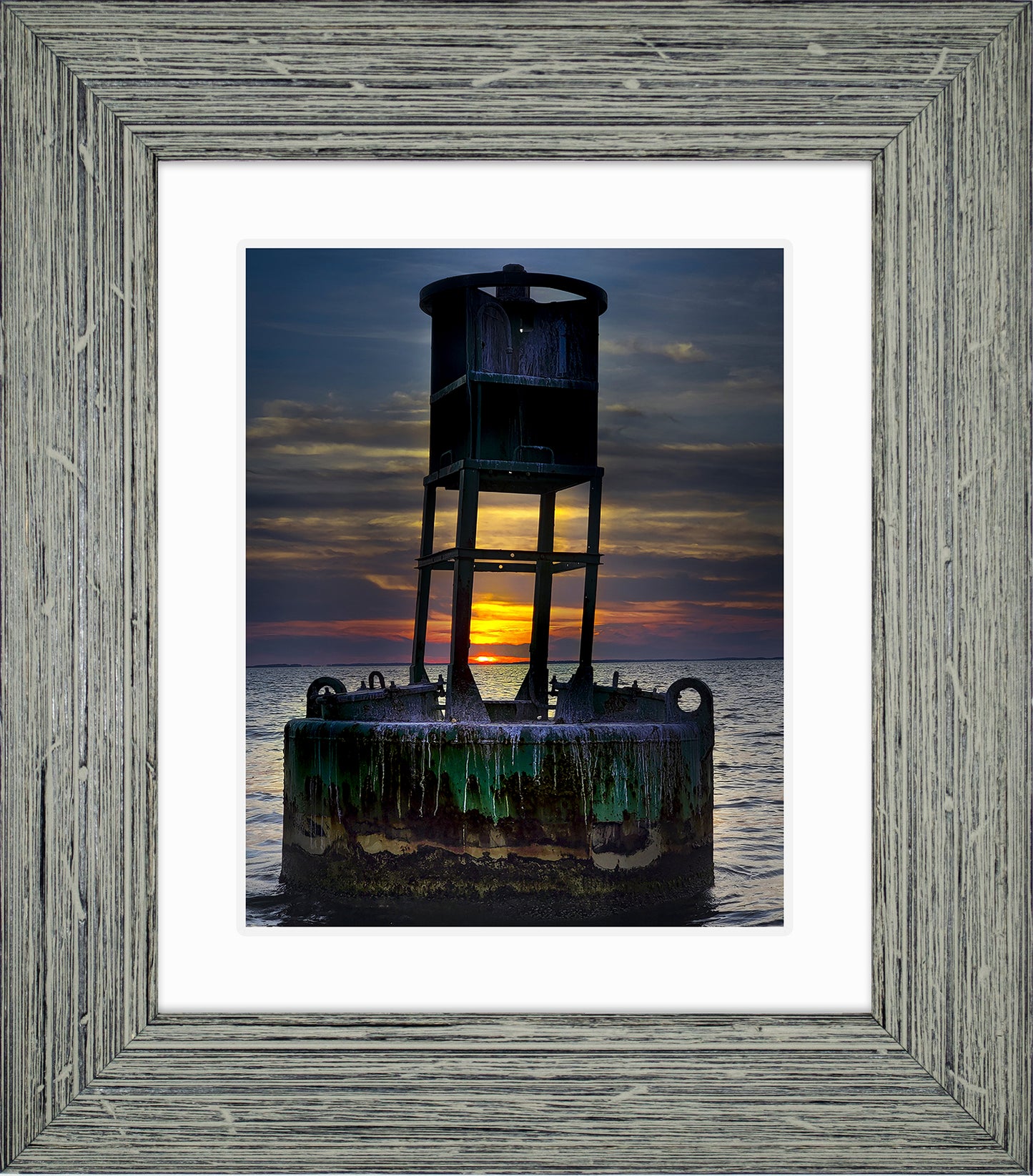 Grunge Buoy -- Digital Print