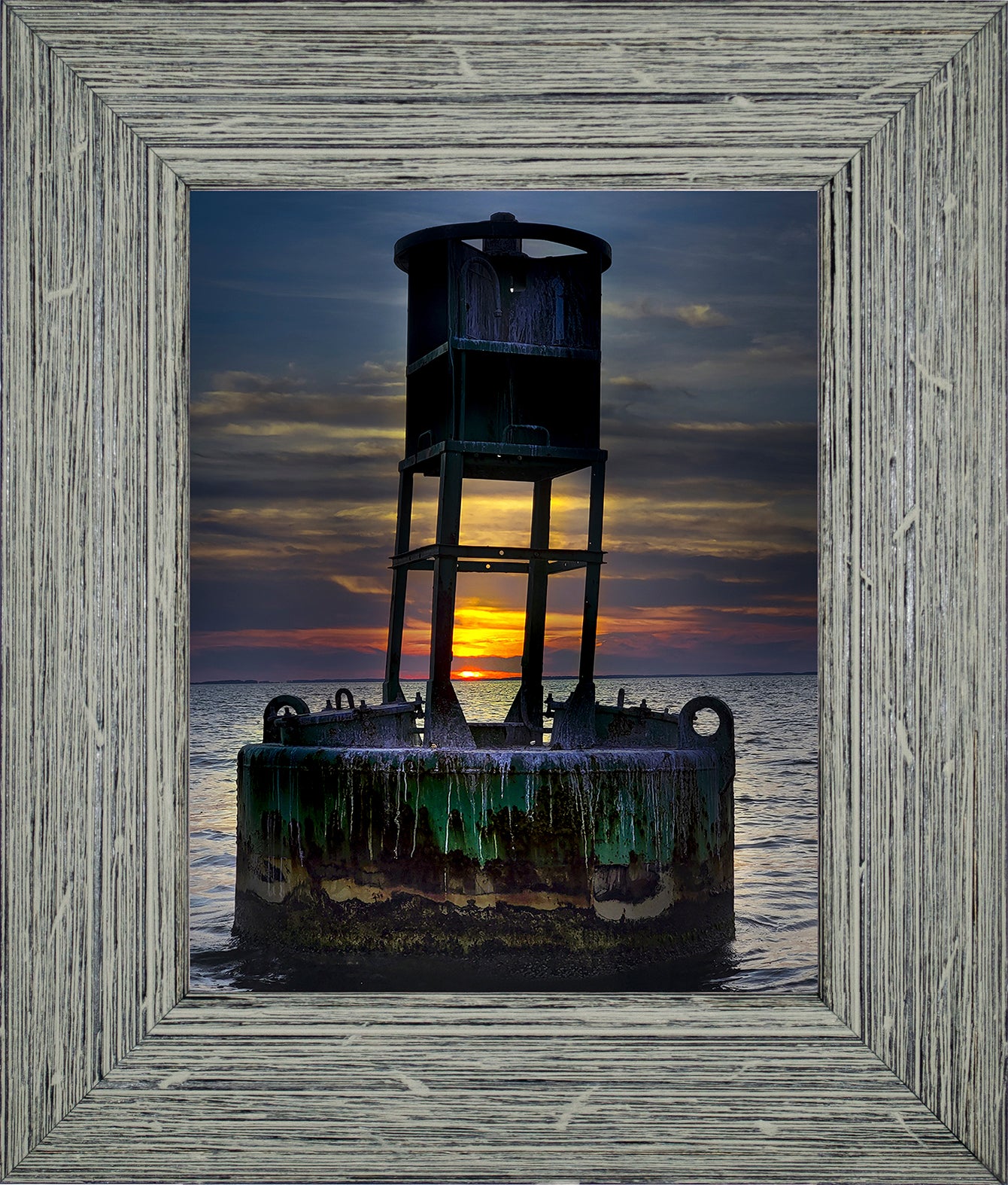 Grunge Buoy -- Digital Print