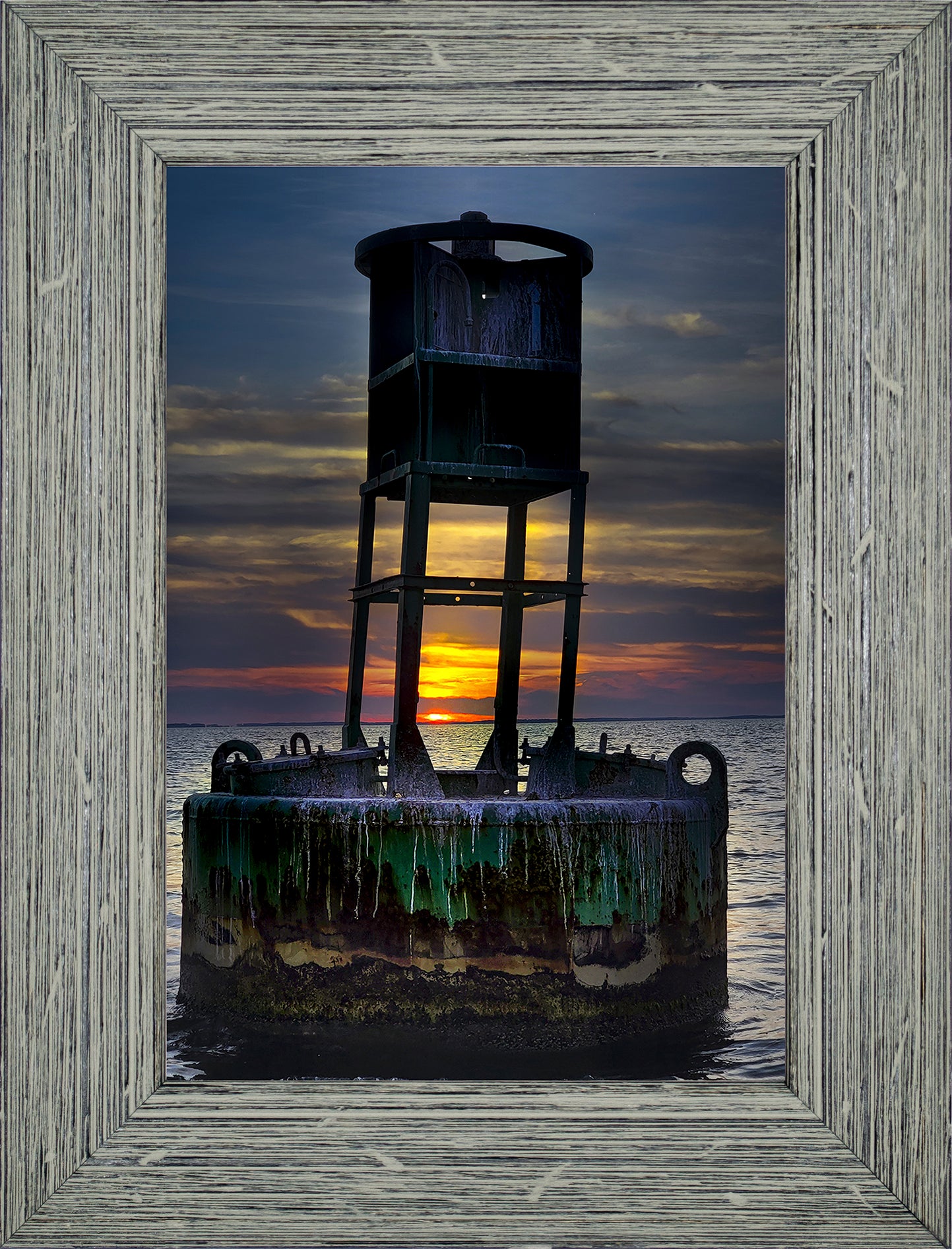 Grunge Buoy -- Digital Print