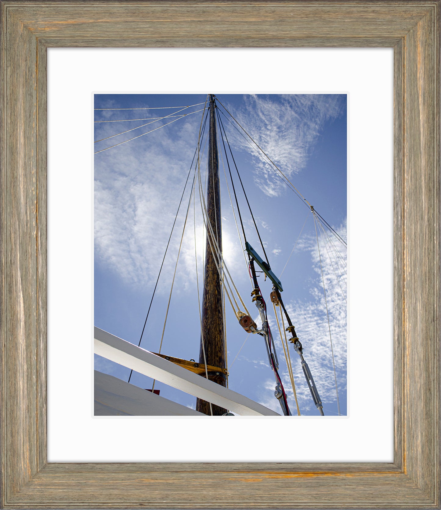 Han Em Harv Sun and Mast -- Digital Print