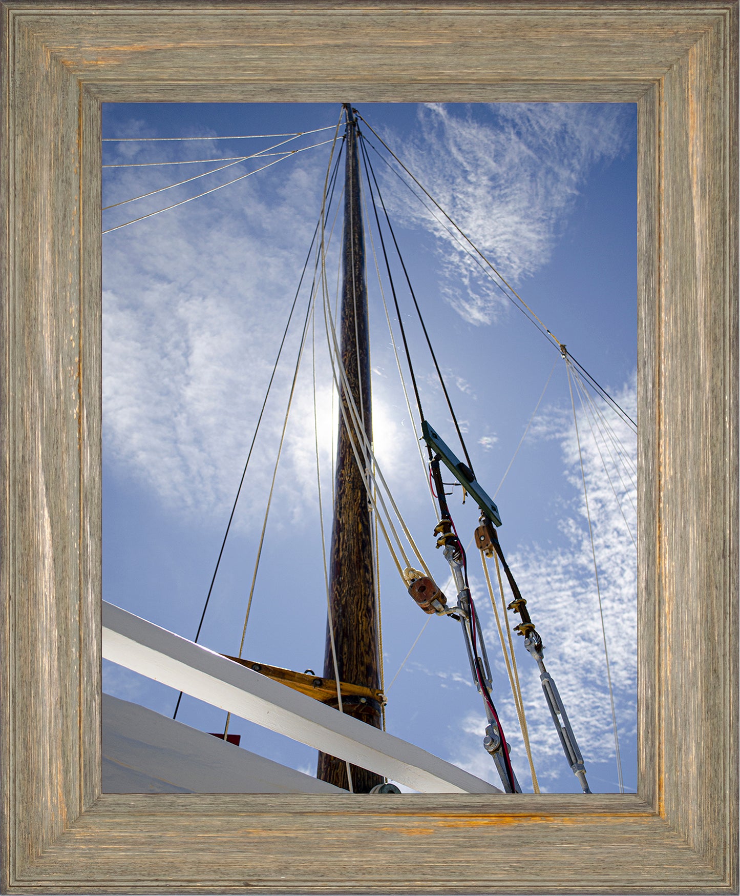 Han Em Harv Sun and Mast -- Digital Print