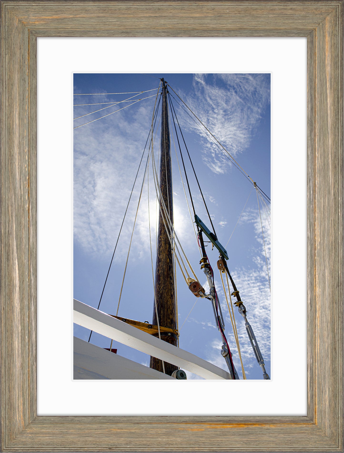 Han Em Harv Sun and Mast -- Digital Print