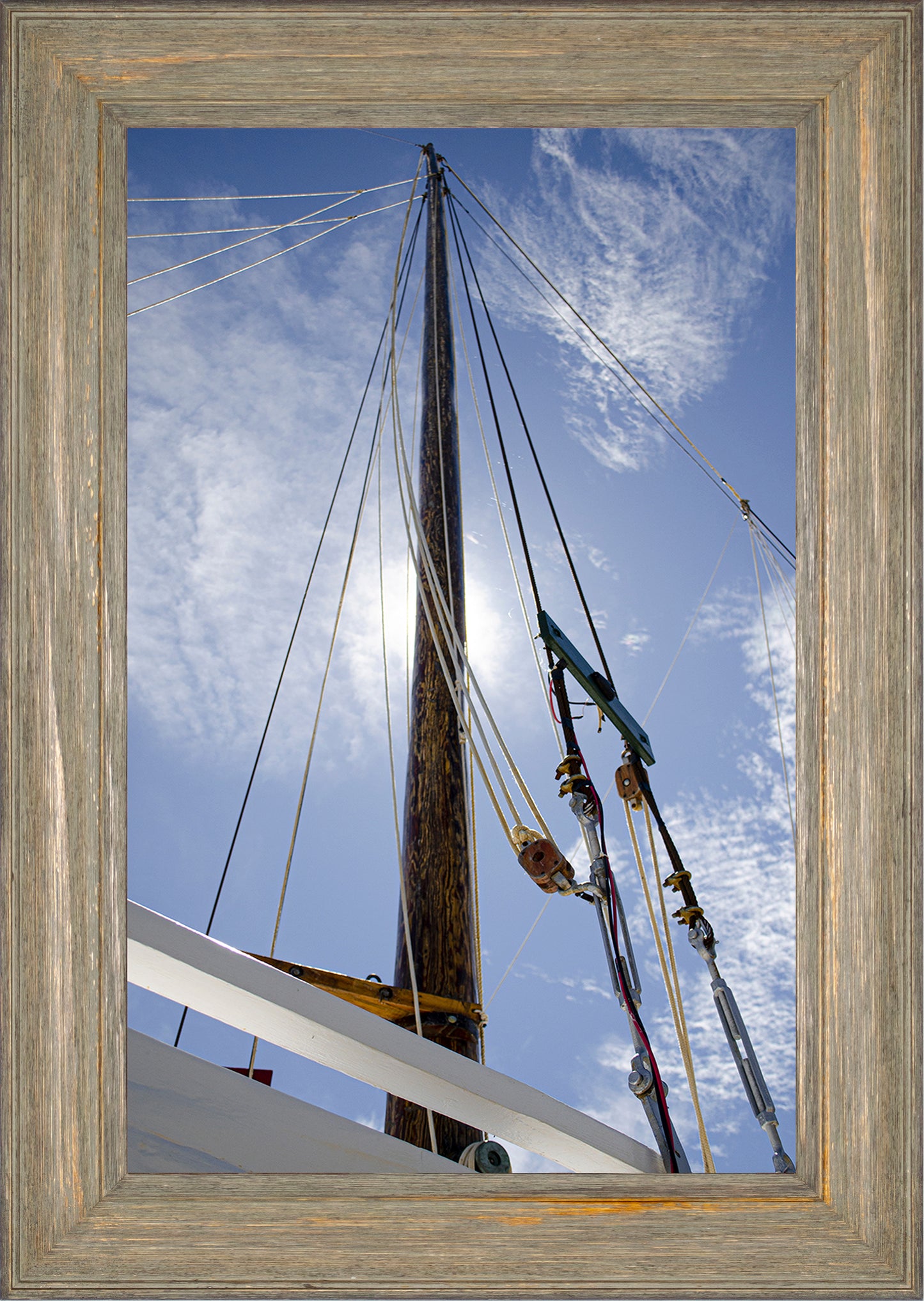 Han Em Harv Sun and Mast -- Digital Print