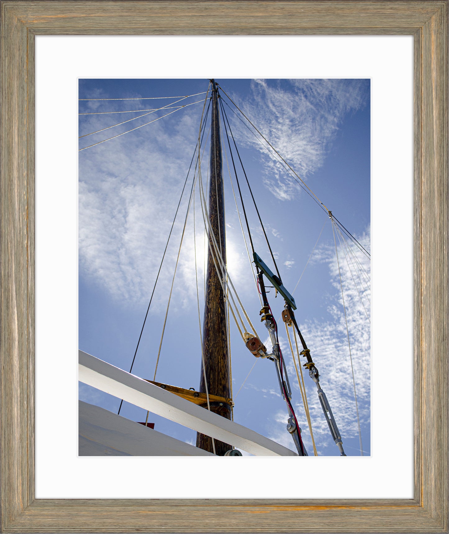 Han Em Harv Sun and Mast -- Digital Print