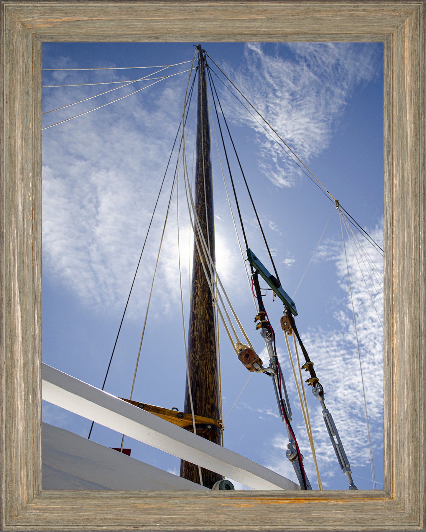 Han Em Harv Sun and Mast -- Digital Print