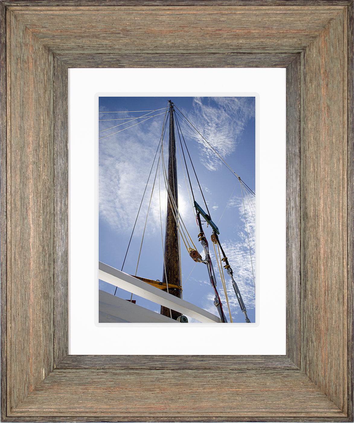 Han Em Harv Sun and Mast -- Digital Print