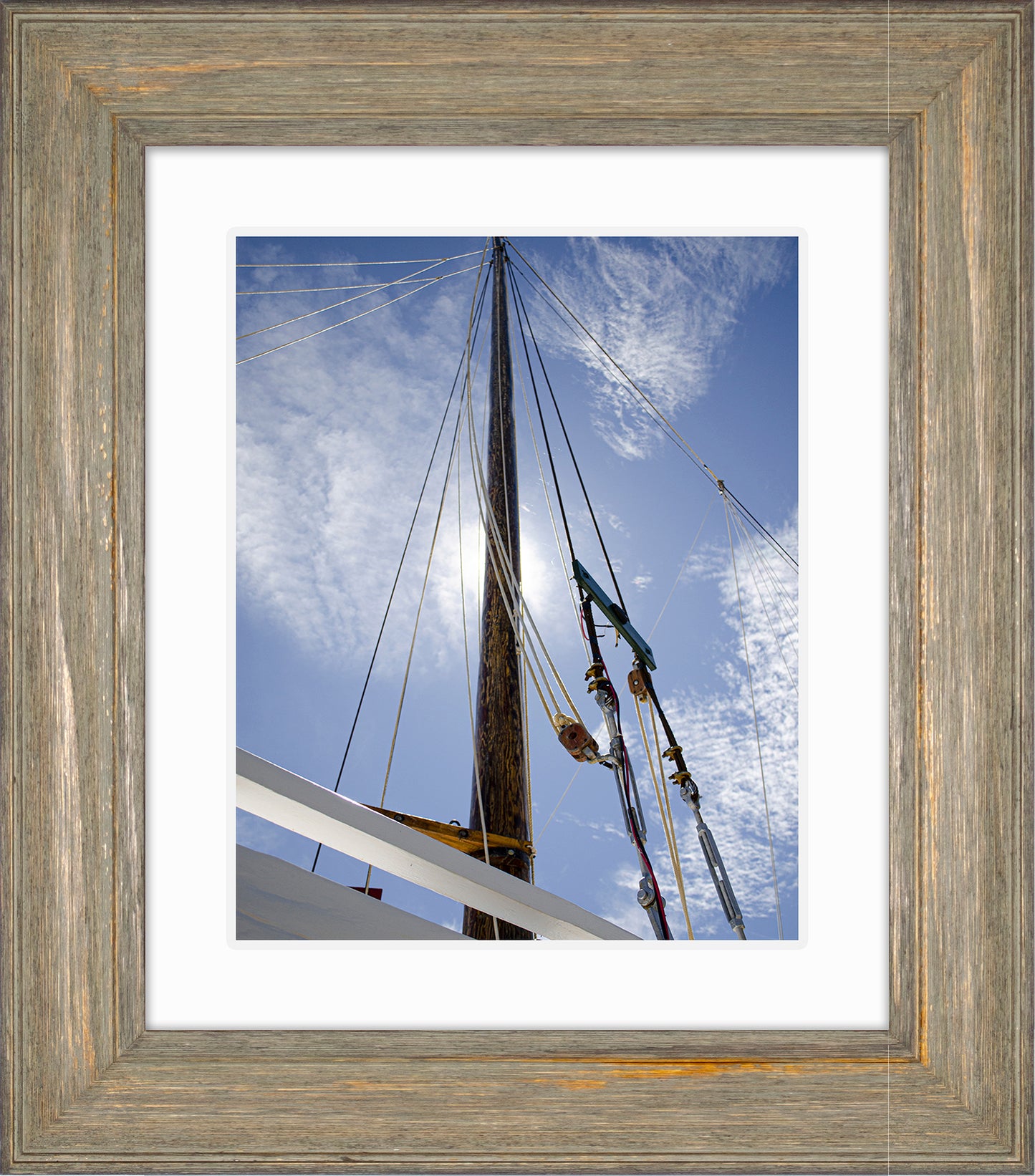 Han Em Harv Sun and Mast -- Digital Print