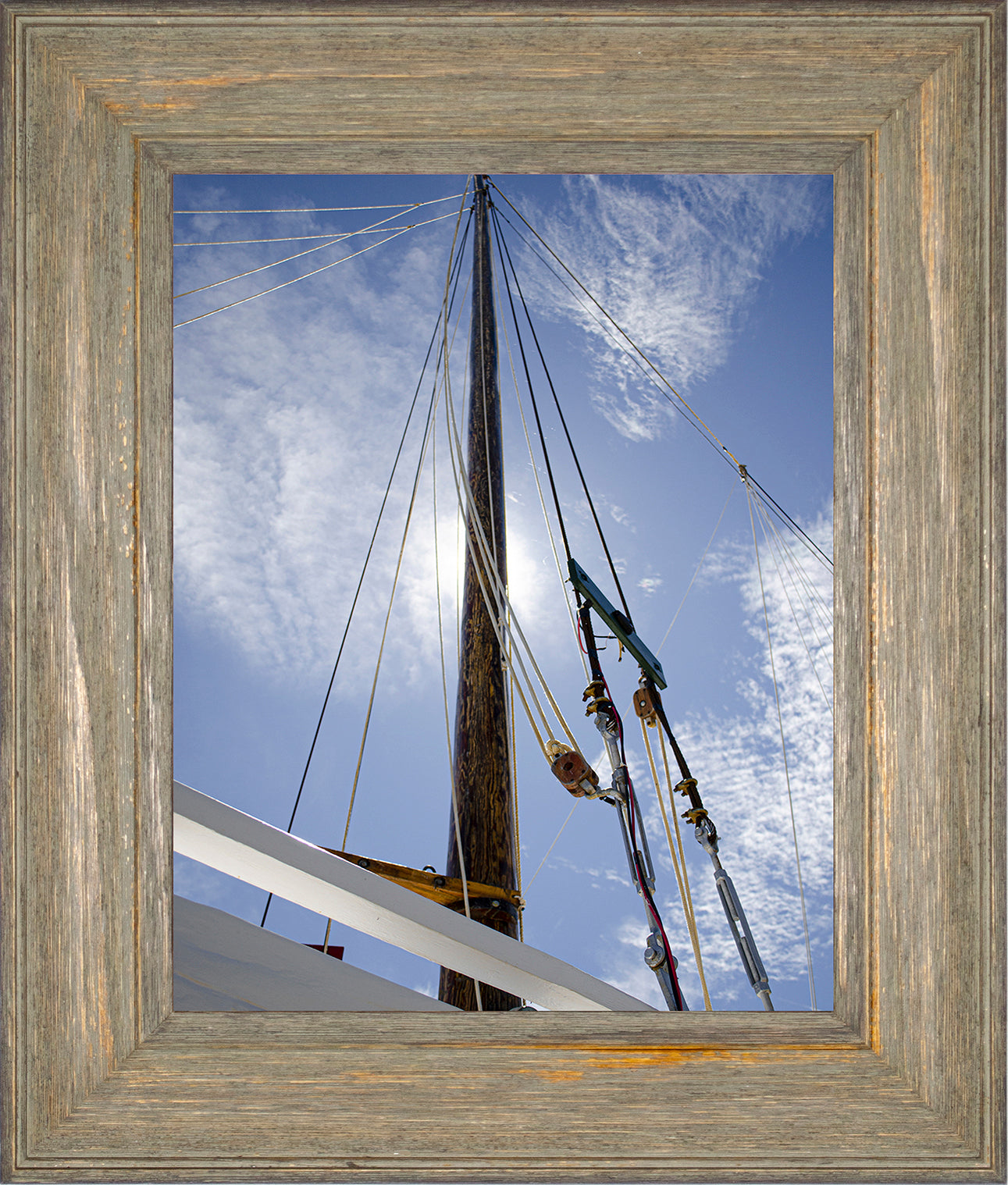 Han Em Harv Sun and Mast -- Digital Print