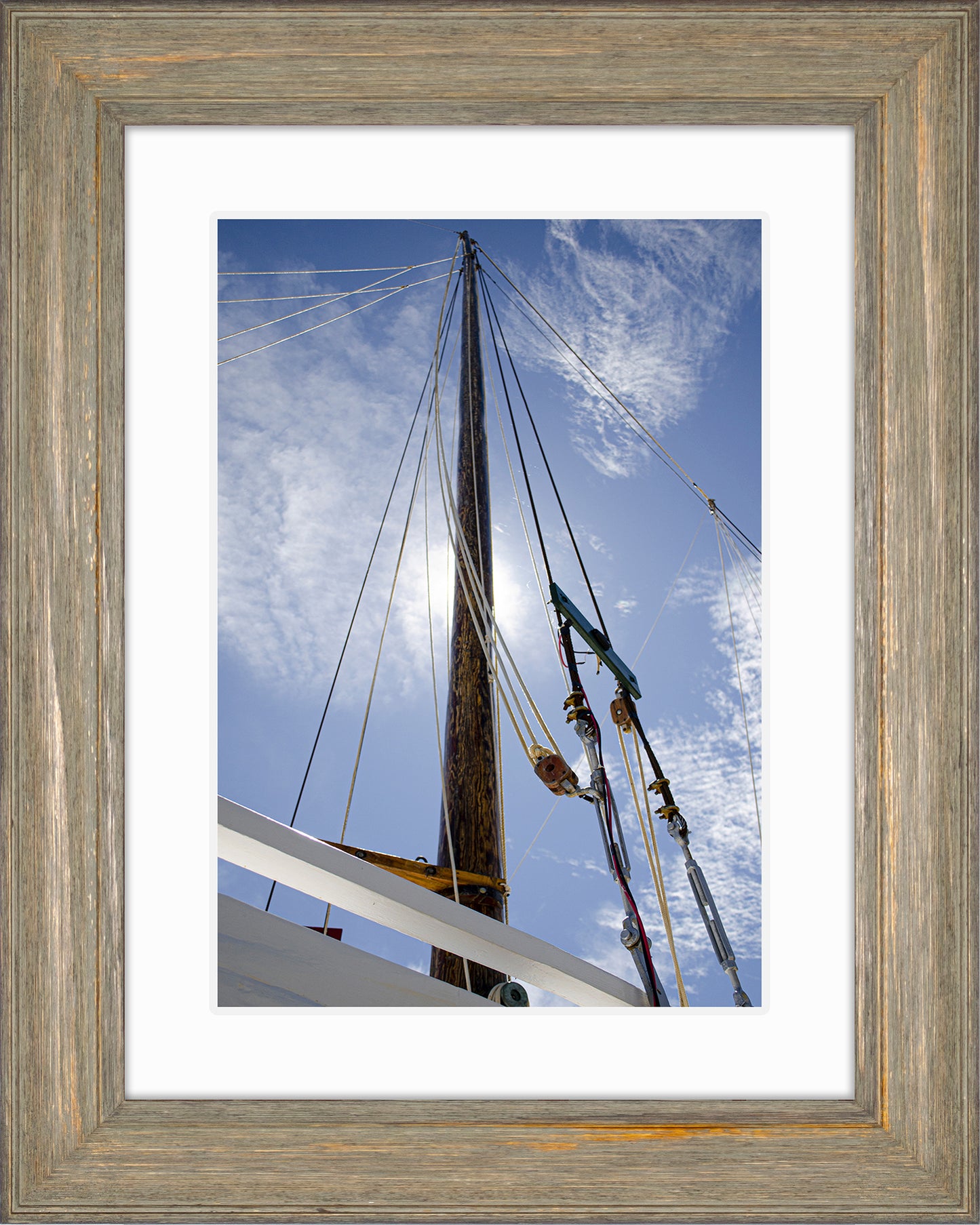 Han Em Harv Sun and Mast -- Digital Print