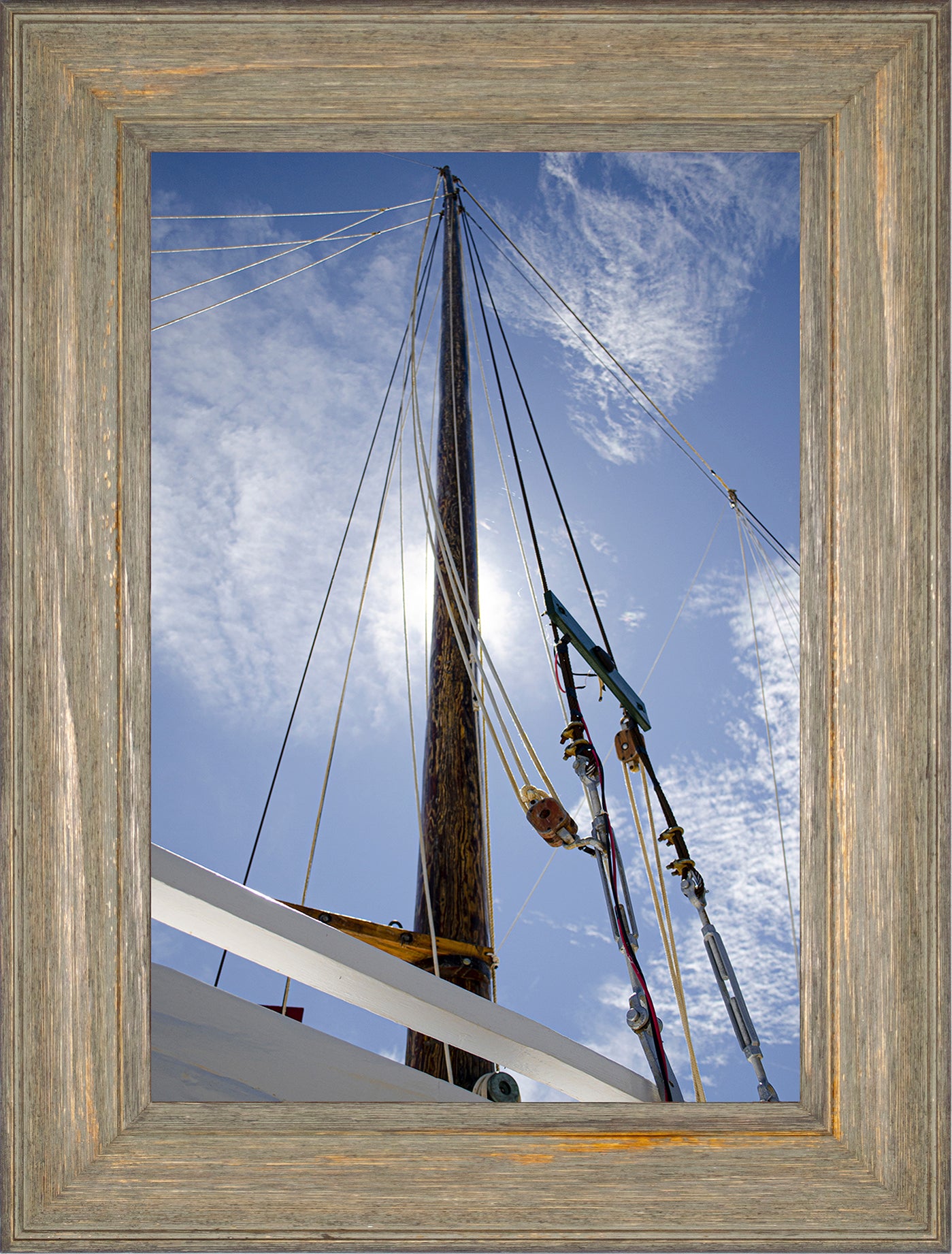 Han Em Harv Sun and Mast -- Digital Print