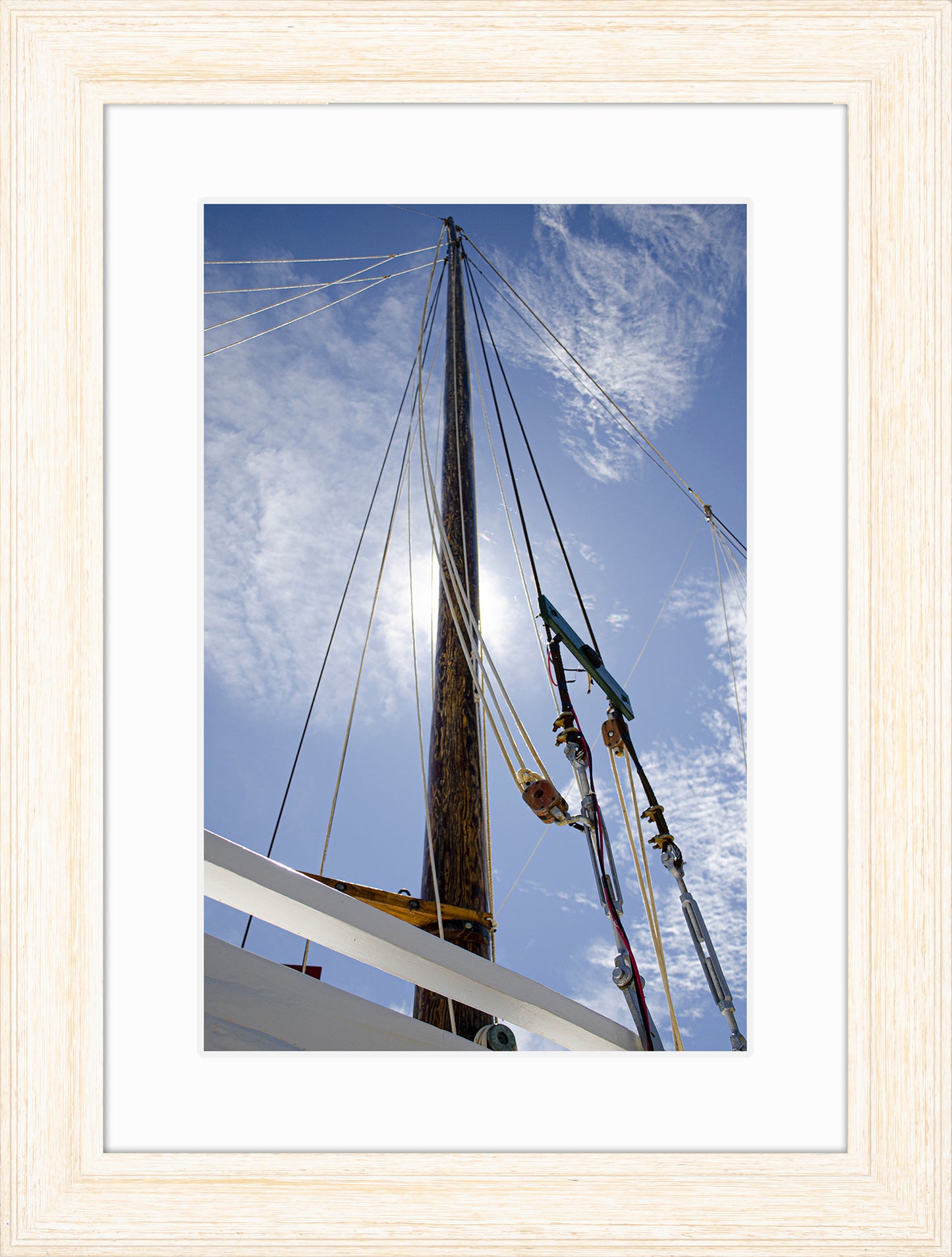 Han Em Harv Sun and Mast -- Digital Print