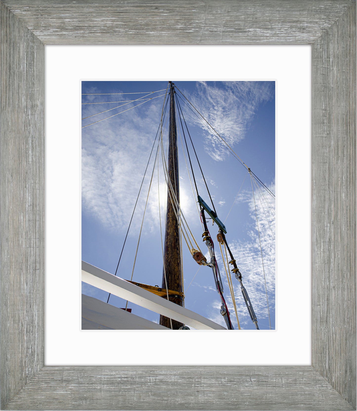 Han Em Harv Sun and Mast -- Digital Print