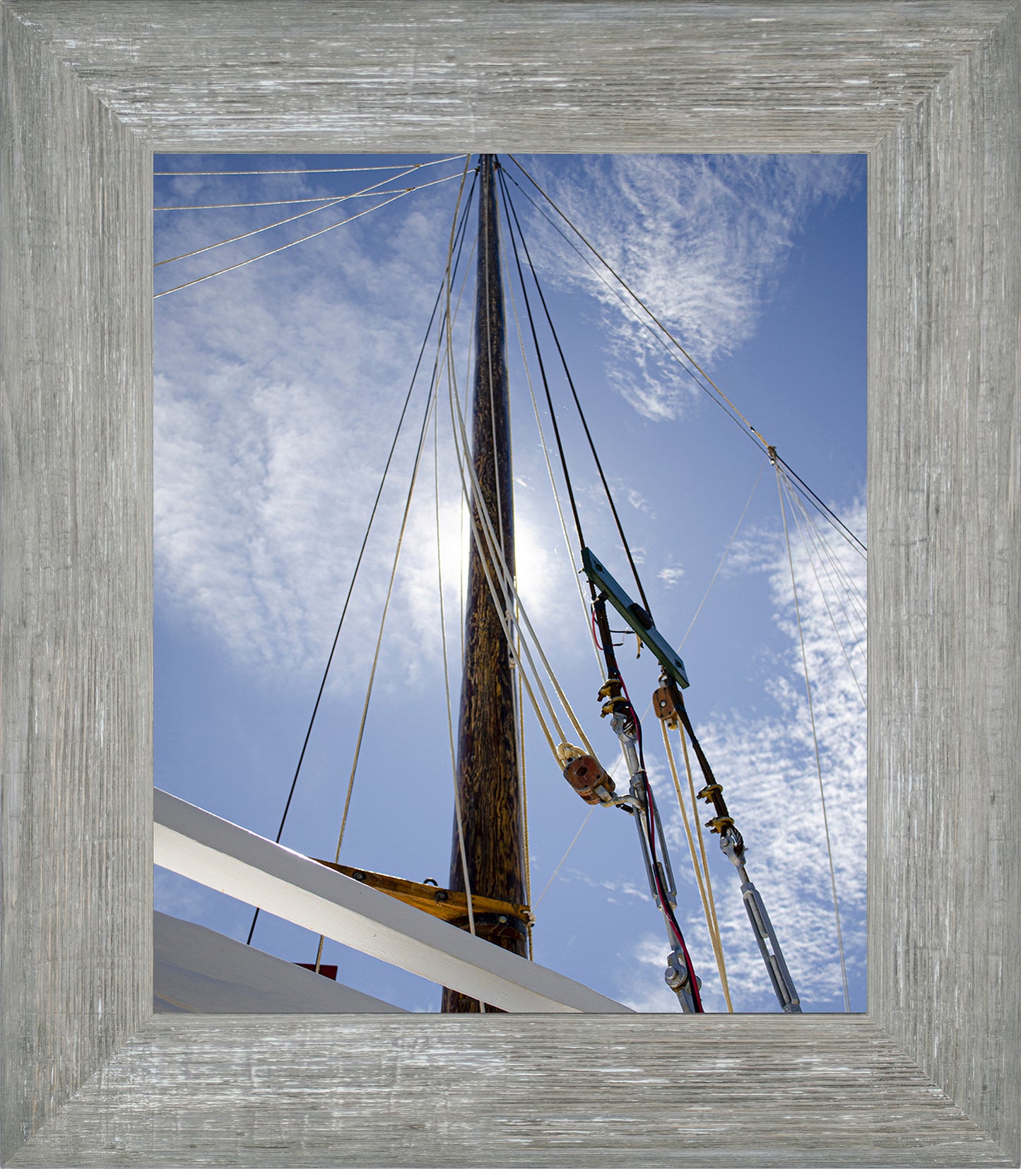 Han Em Harv Sun and Mast -- Digital Print