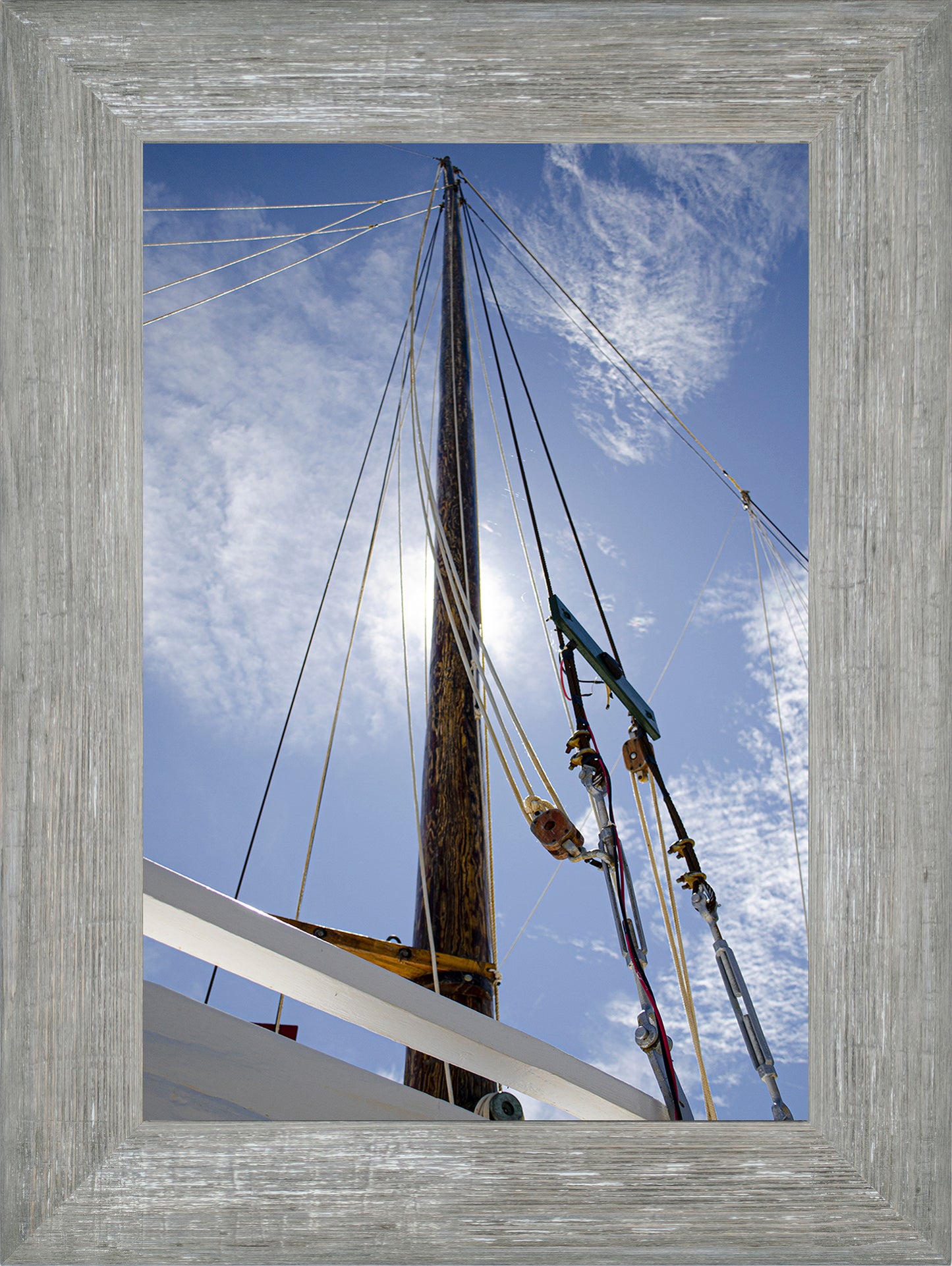 Han Em Harv Sun and Mast -- Digital Print