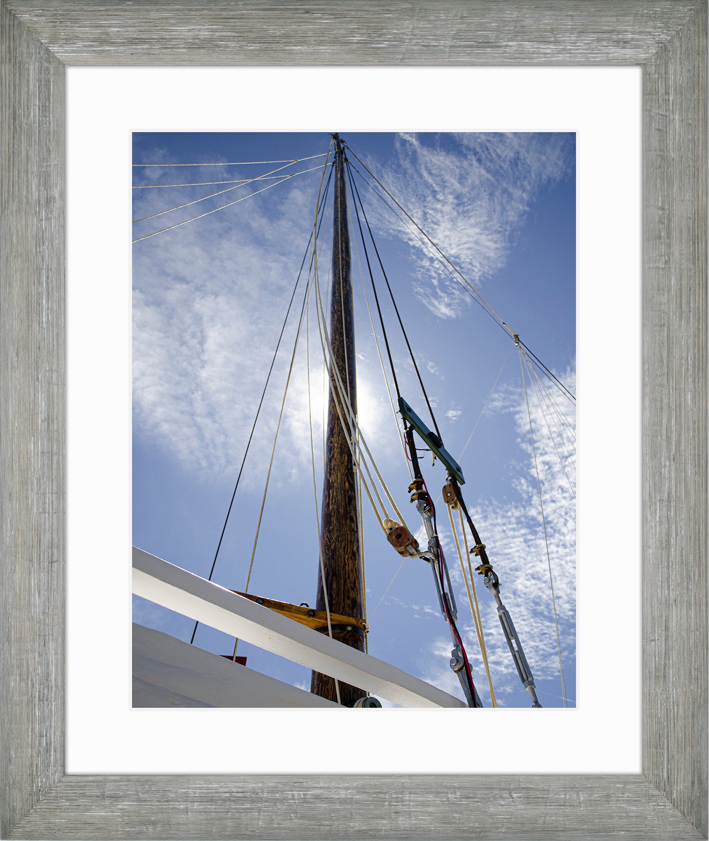 Han Em Harv Sun and Mast -- Digital Print