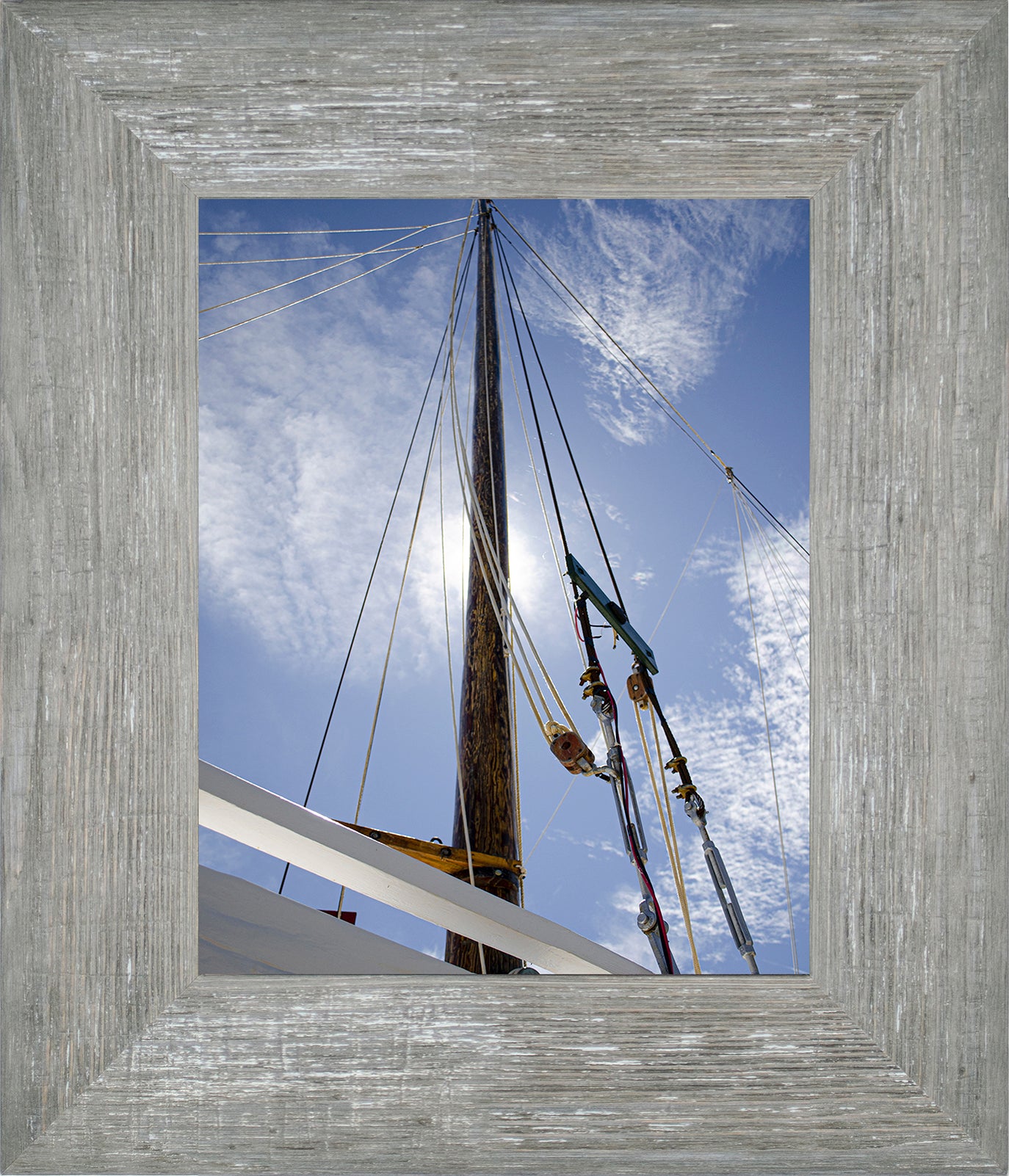 Han Em Harv Sun and Mast -- Digital Print