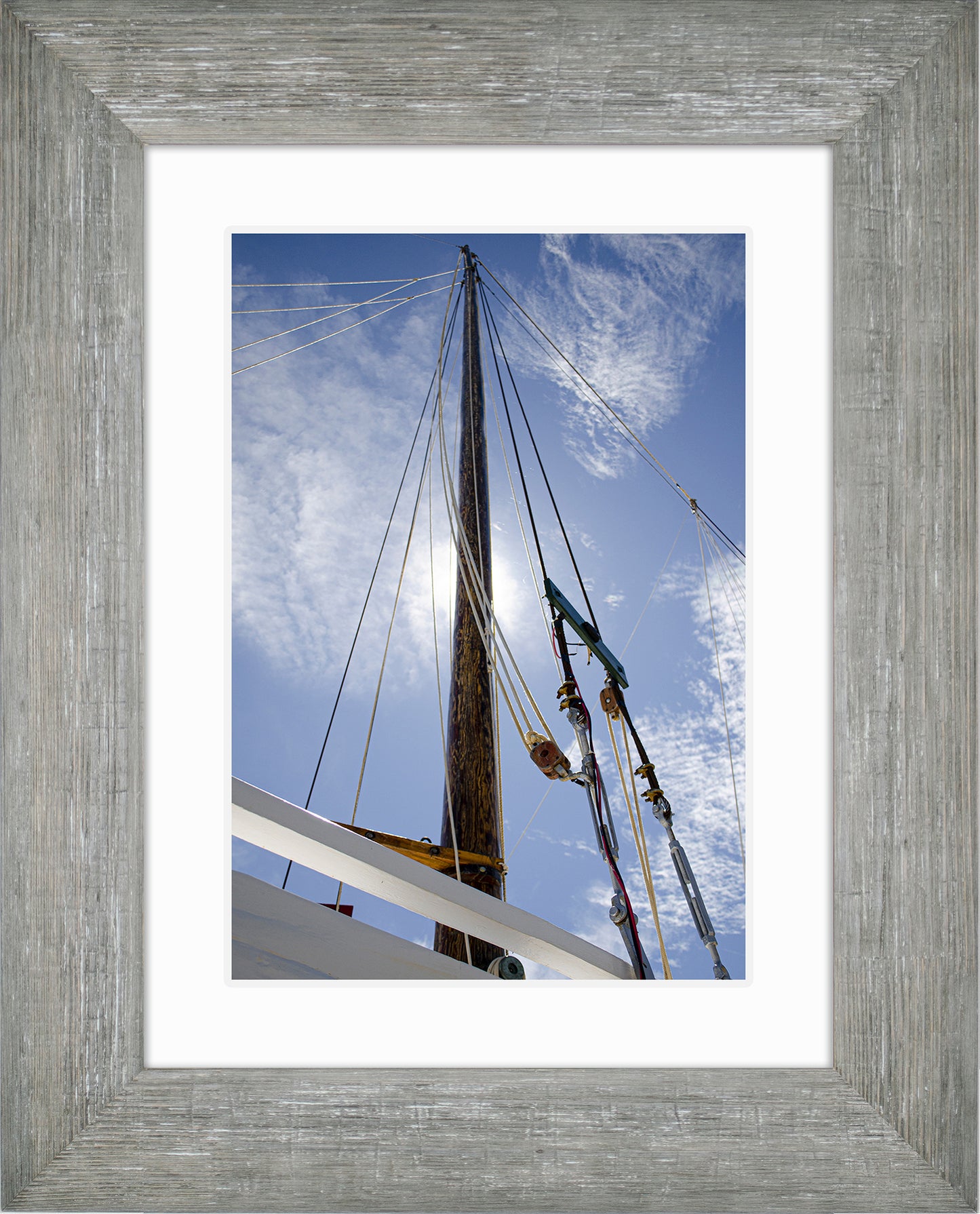 Han Em Harv Sun and Mast -- Digital Print